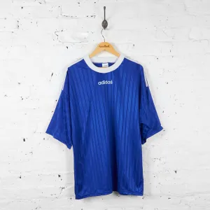 Adidas 90s Template Football Shirt - Blue - XL
