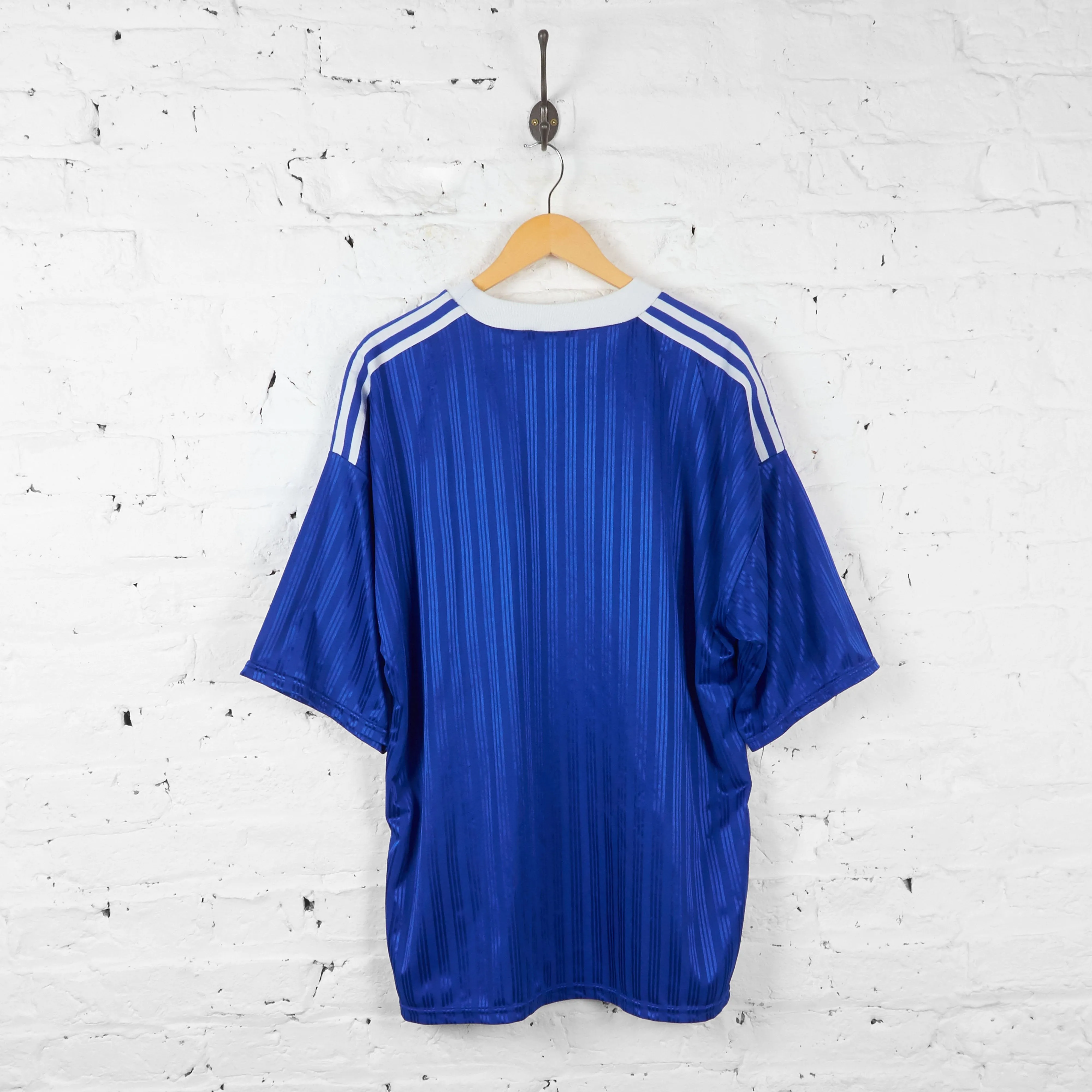 Adidas 90s Template Football Shirt - Blue - XL