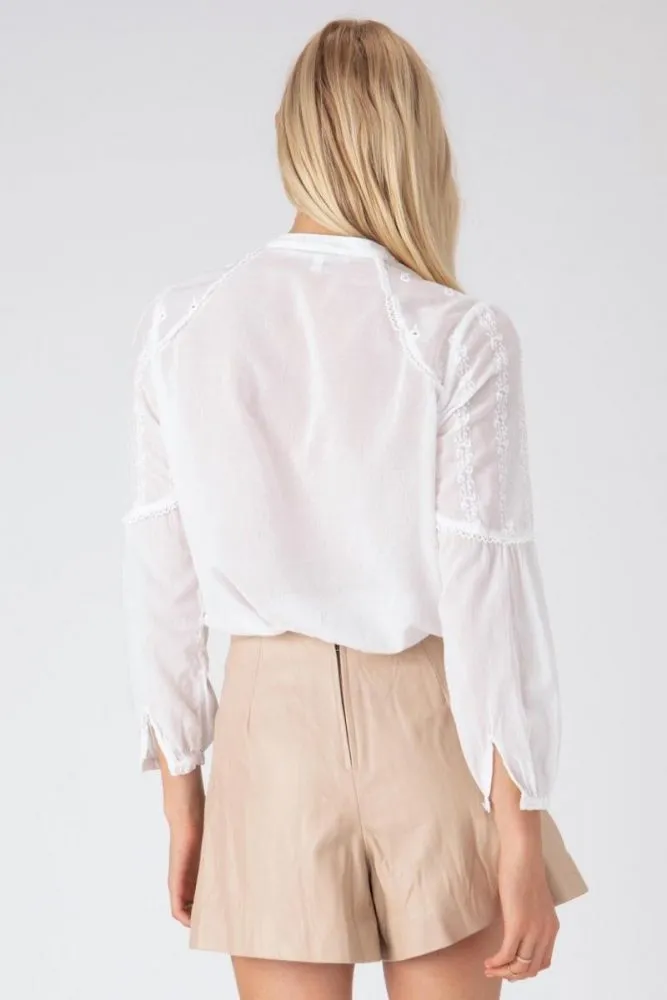 Athena Blouse - White