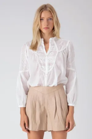 Athena Blouse - White