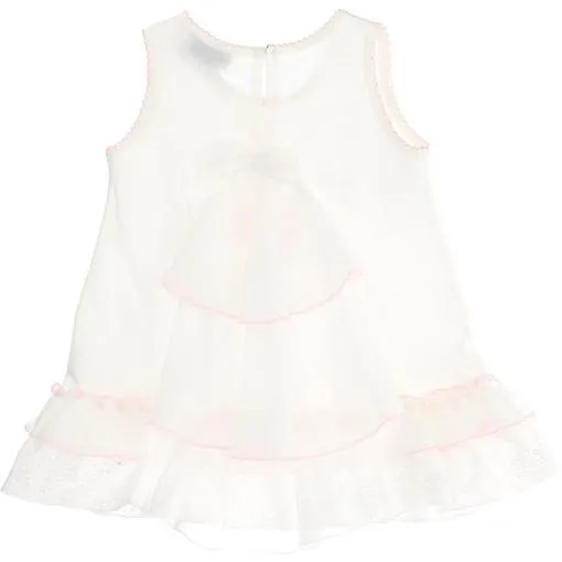 Baby Girls White Tunic Top