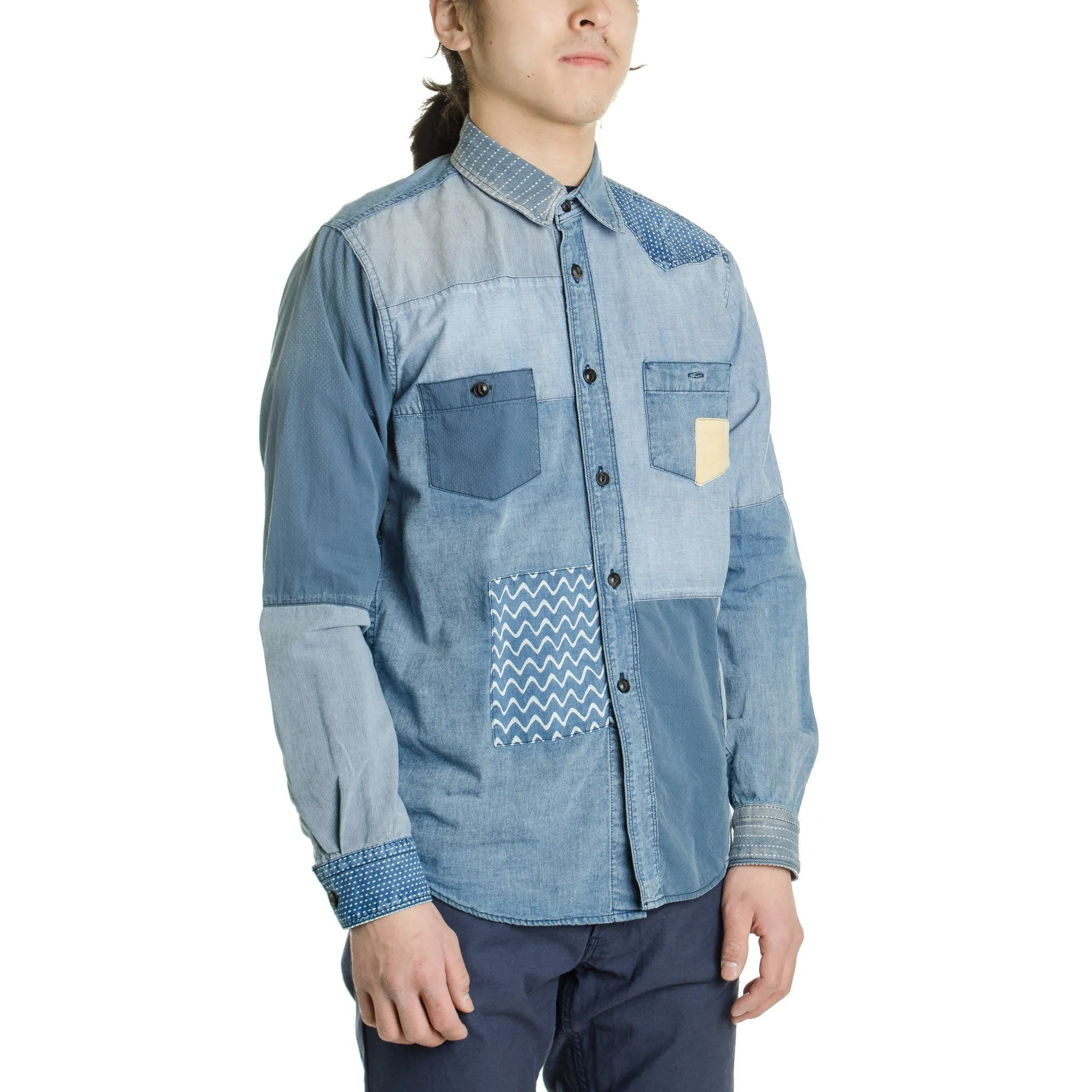 Boro Indigo Shirt 3YR Wash