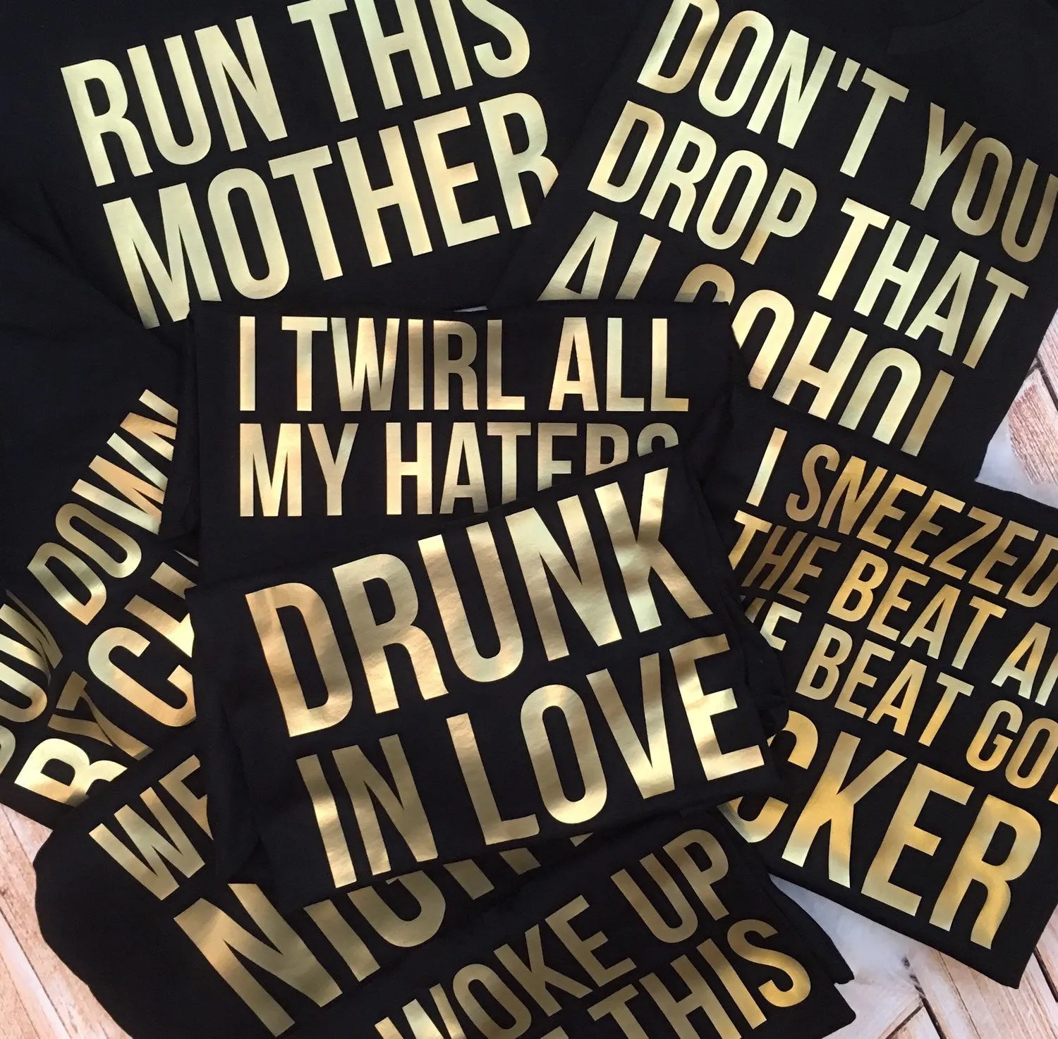Bow Down Bitches Bridal Party Tees or Tanks