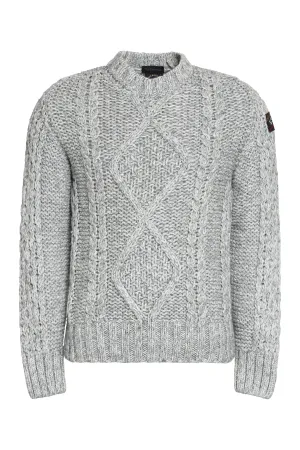 Cable knit sweater