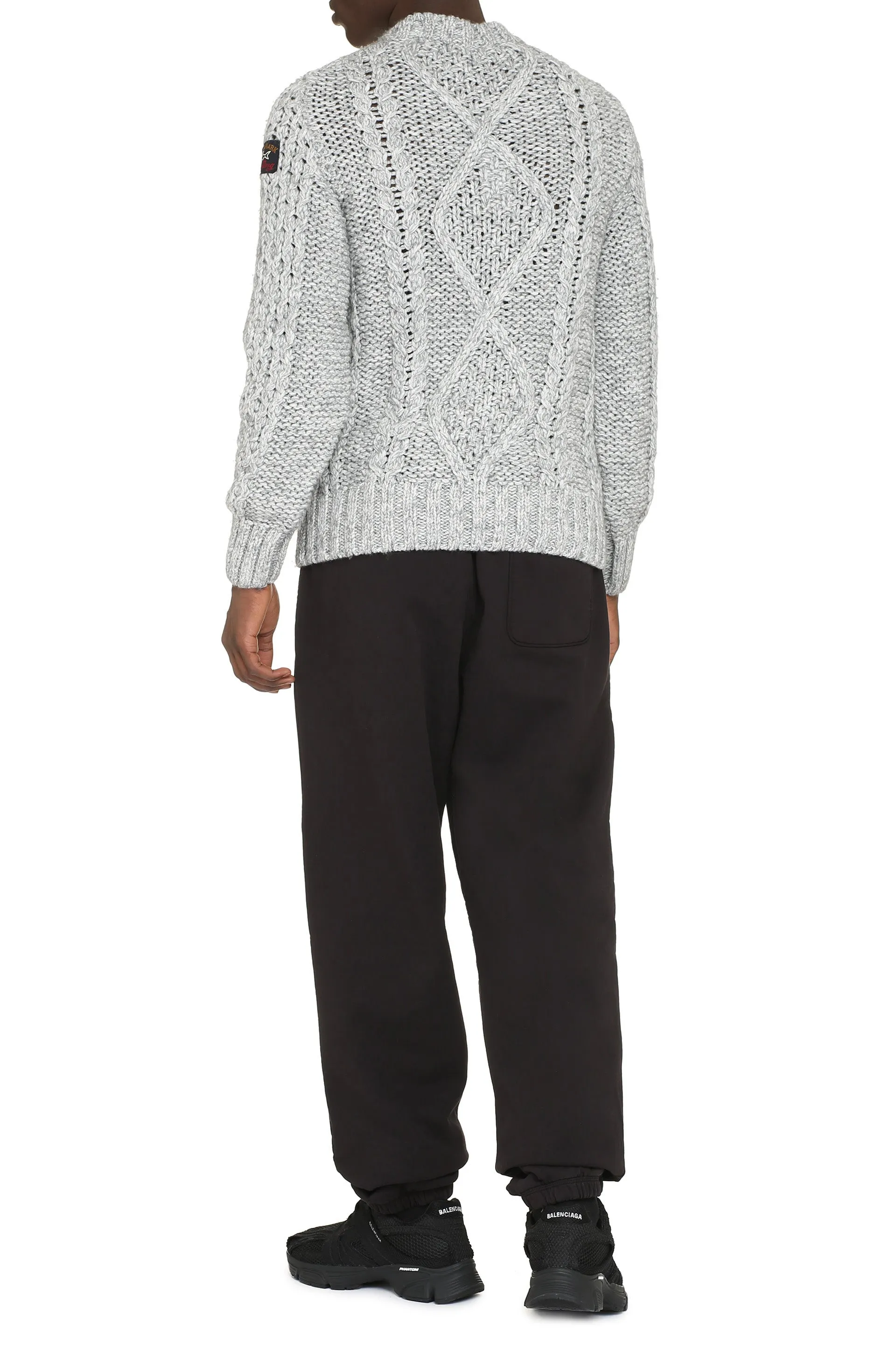 Cable knit sweater