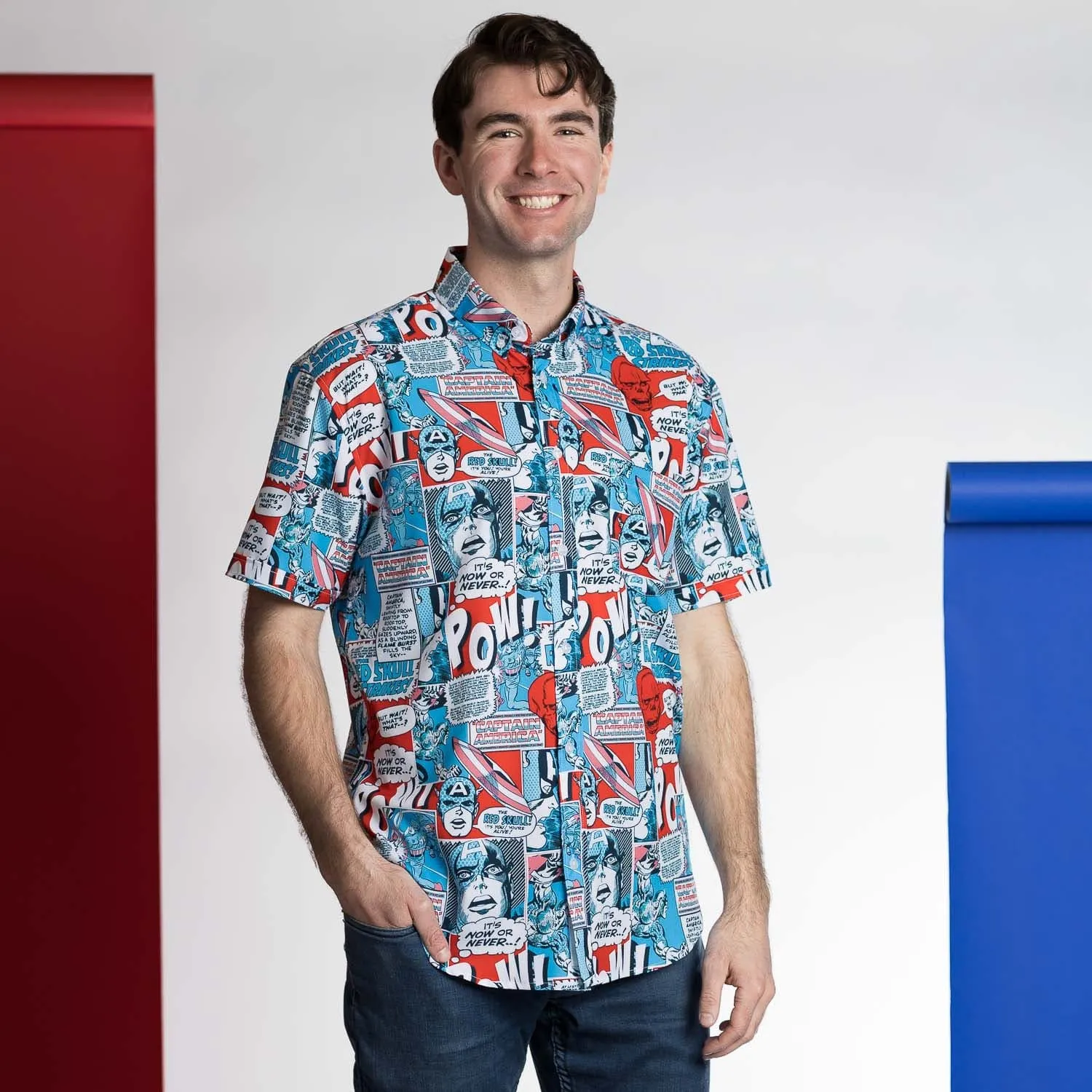 Captain America "The First Avenger" – KUNUFLEX Short Sleeve Shirt
