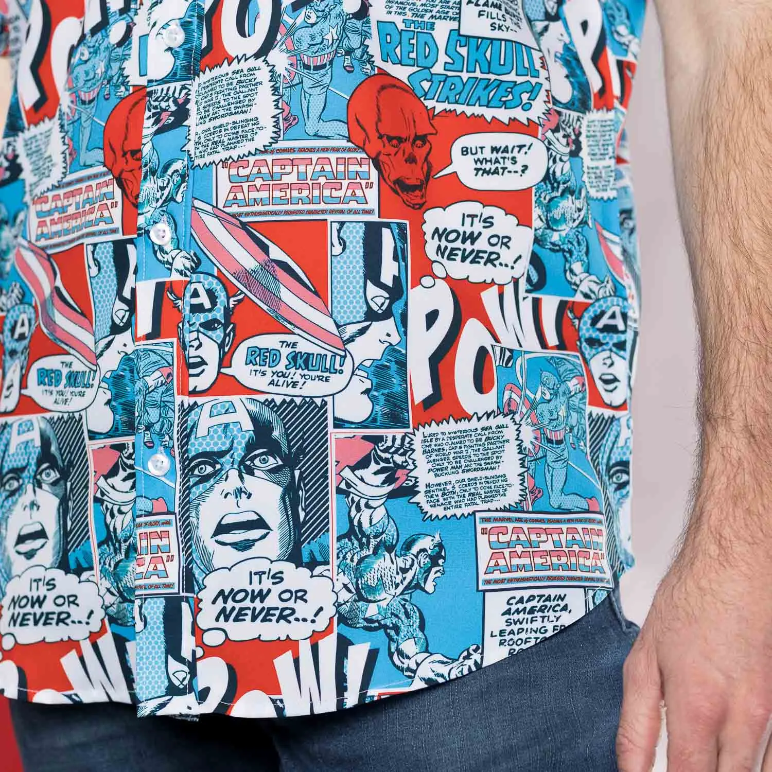 Captain America "The First Avenger" – KUNUFLEX Short Sleeve Shirt