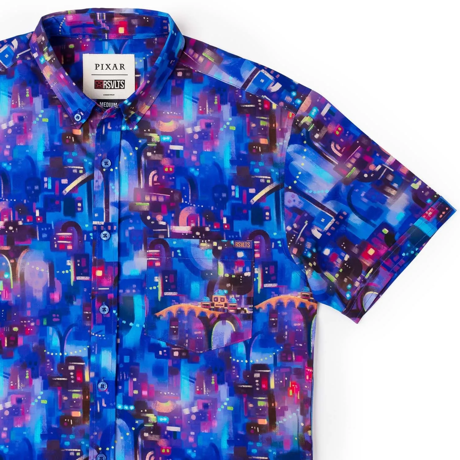 Disney and Pixar Coco "Land of the Dead" – KUNUFLEX Short Sleeve Shirt