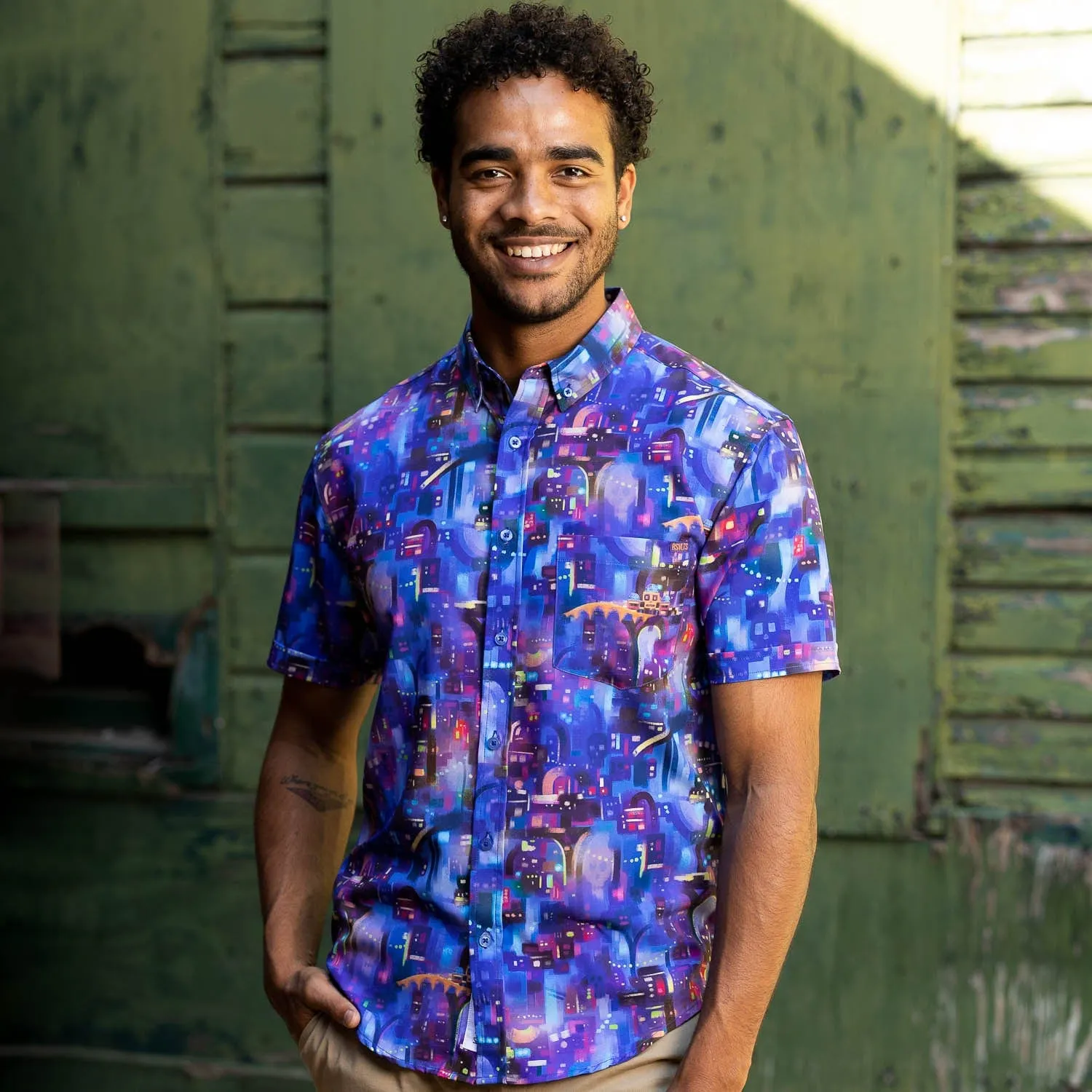 Disney and Pixar Coco "Land of the Dead" – KUNUFLEX Short Sleeve Shirt