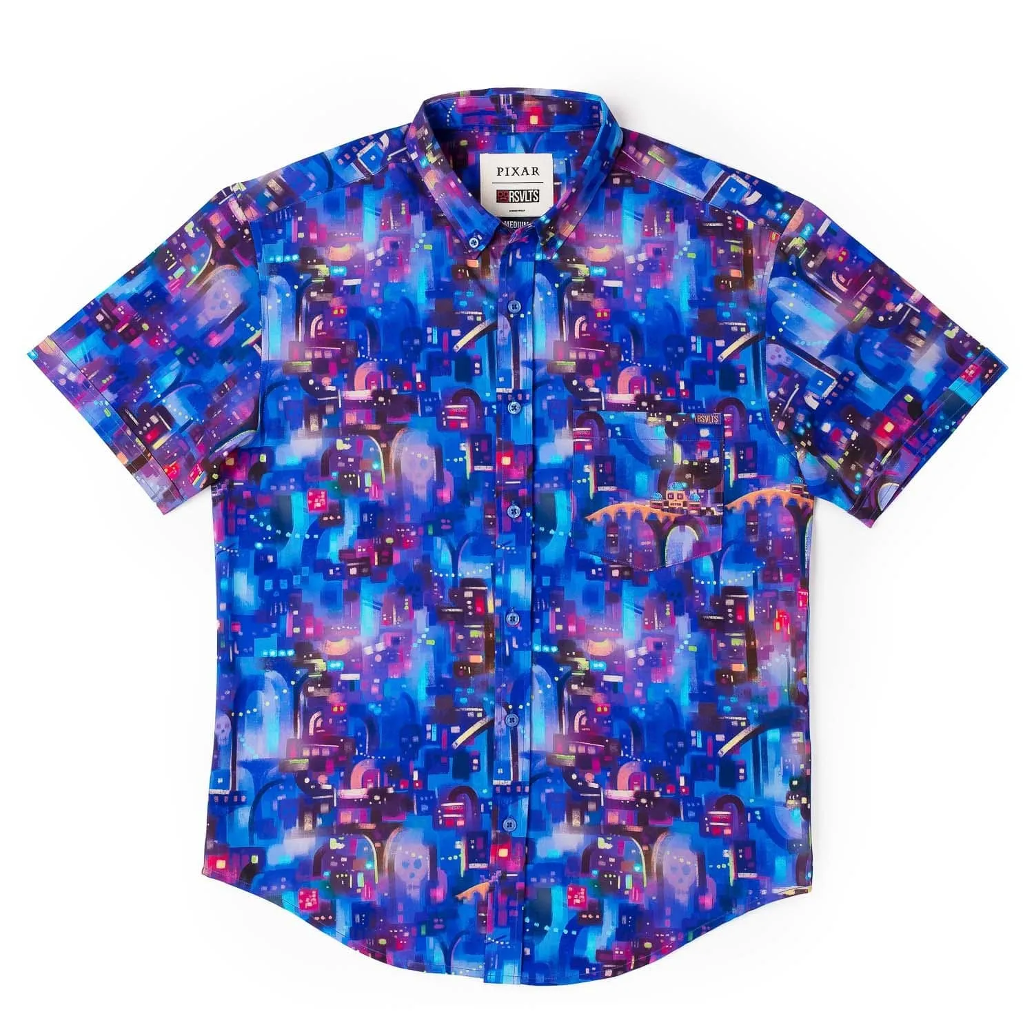 Disney and Pixar Coco "Land of the Dead" – KUNUFLEX Short Sleeve Shirt