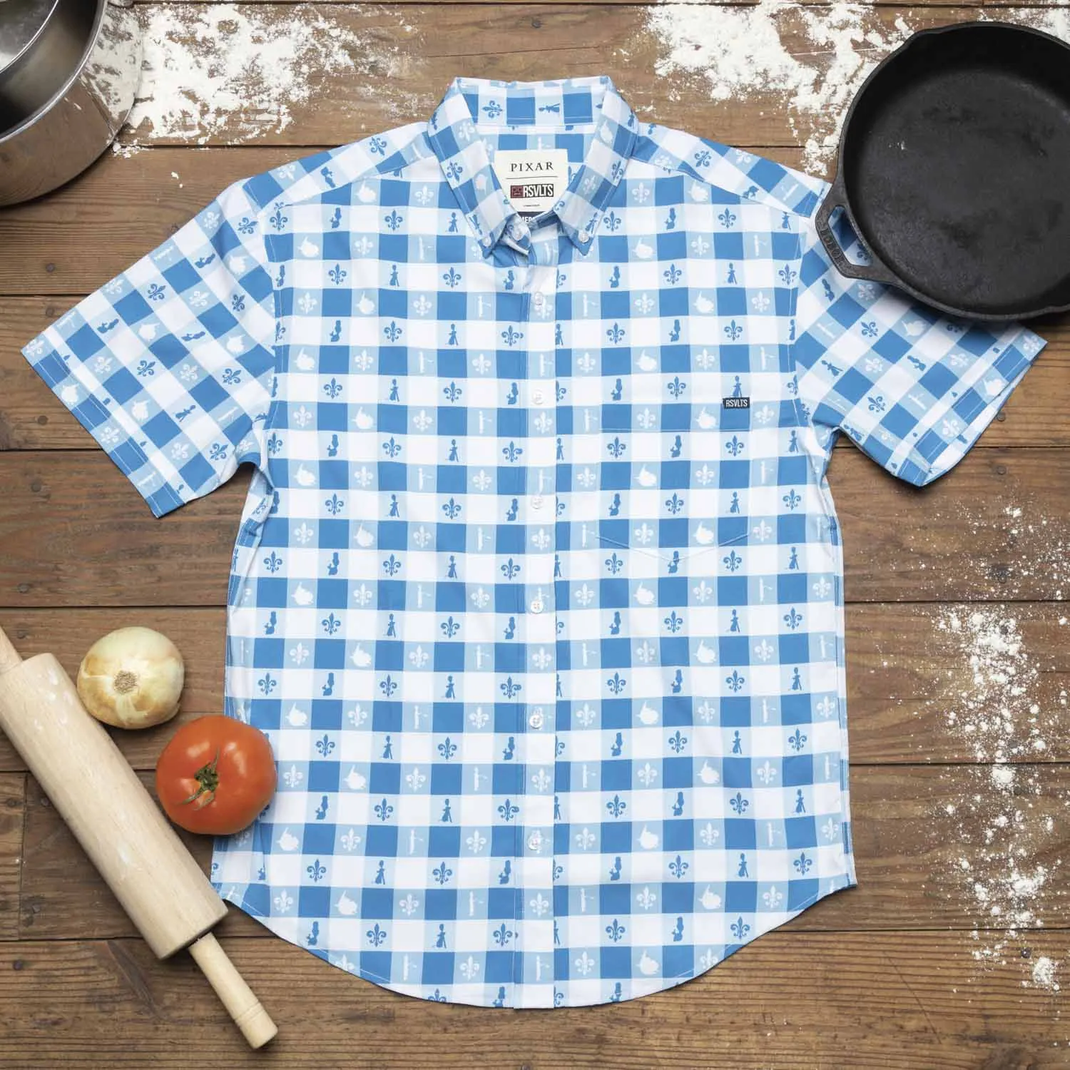 Disney and Pixar Ratatouille "Anyone Can Cook!" – KUNUFLEX Short Sleeve Shirt