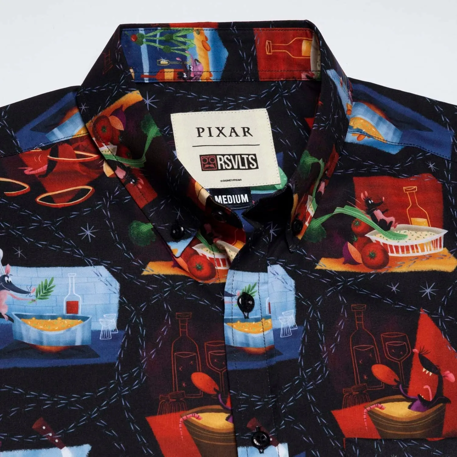 Disney and Pixar Ratatouille "Shirtatouille" – KUNUFLEX Short Sleeve Shirt