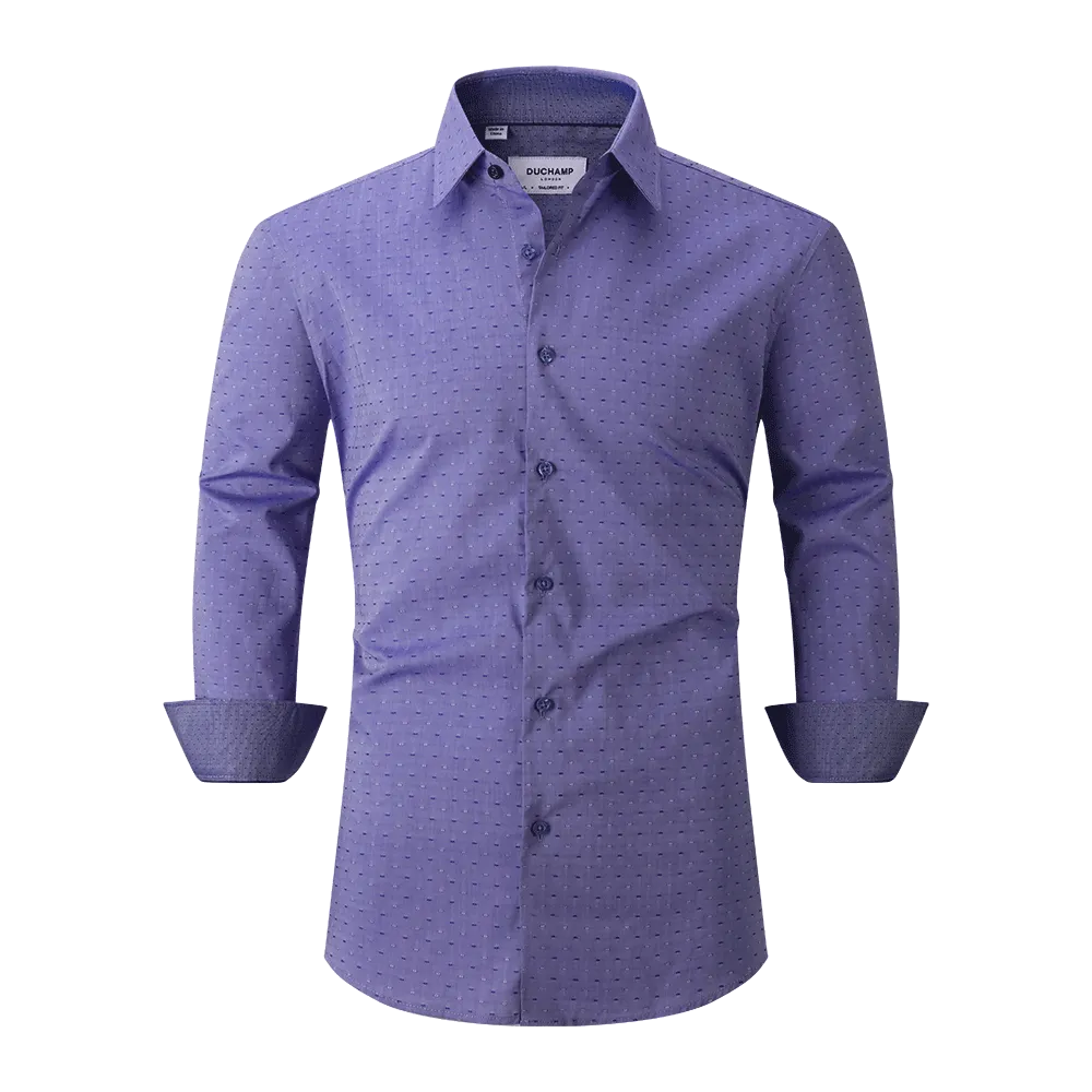Duchamp London Fancy Dot Dress Shirt