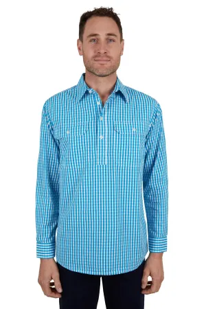 Hard Slog Shirt Mens Alonzo Half Button
