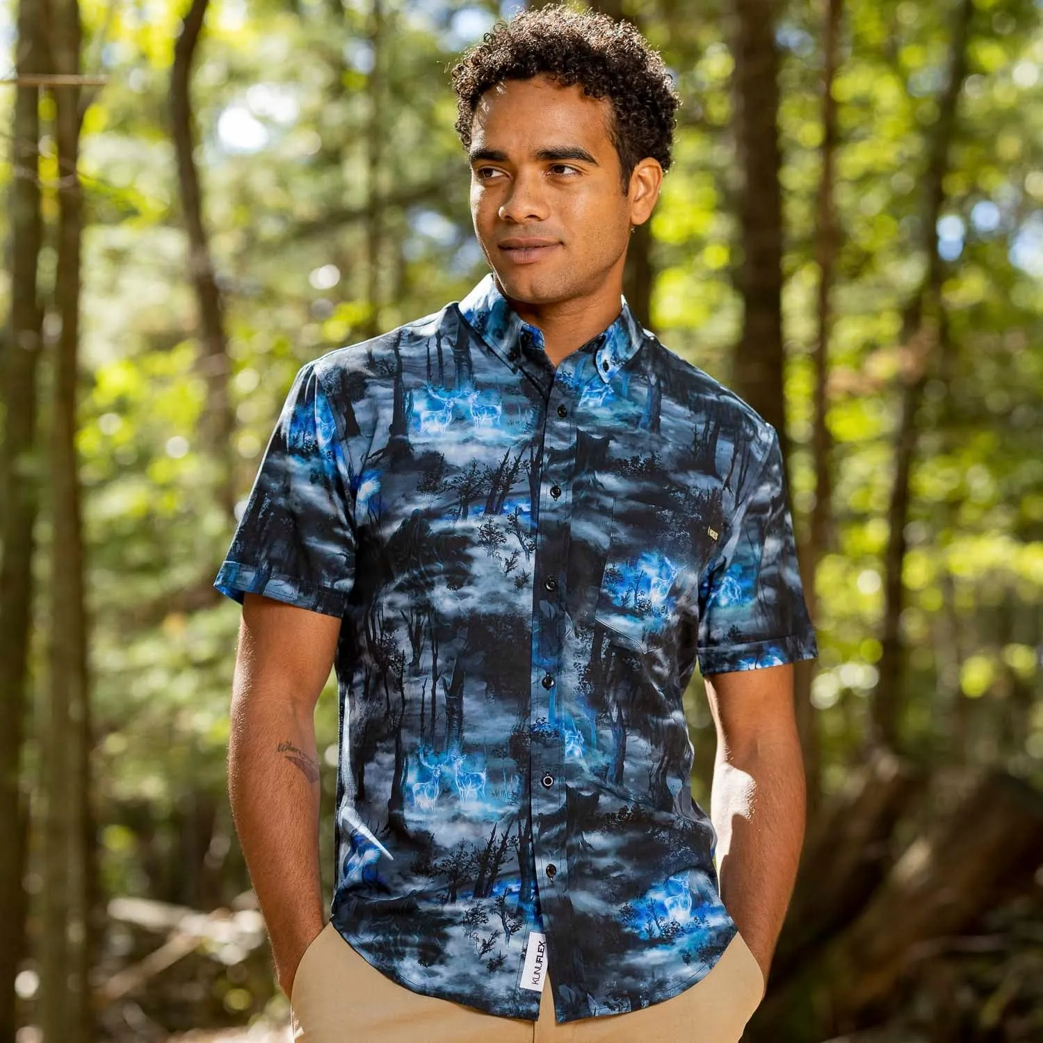 Harry Potter "Expecto Patronum" – KUNUFLEX Short Sleeve Shirt