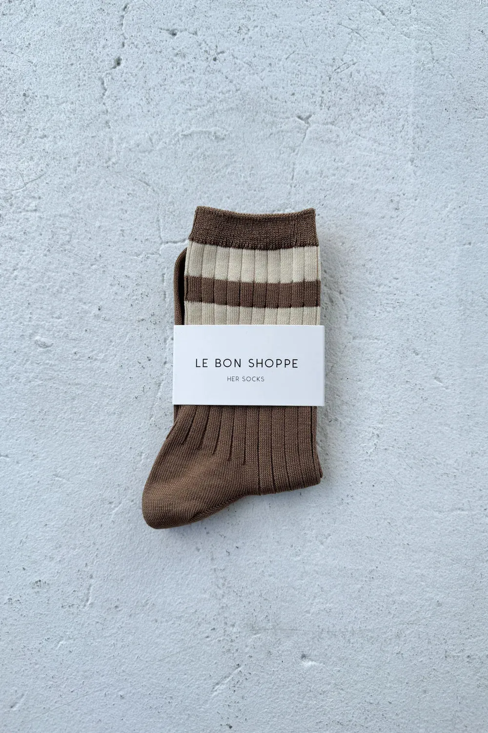 Her Socks Varsity Toffee