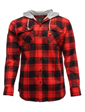 Jack Smith Hooded Flannelette Shirt