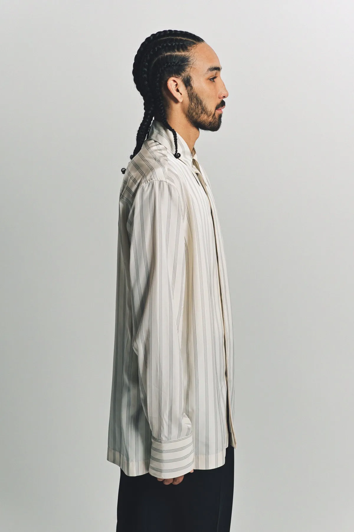 JIL SANDER | CONCEALED BUTTON SHIRT
