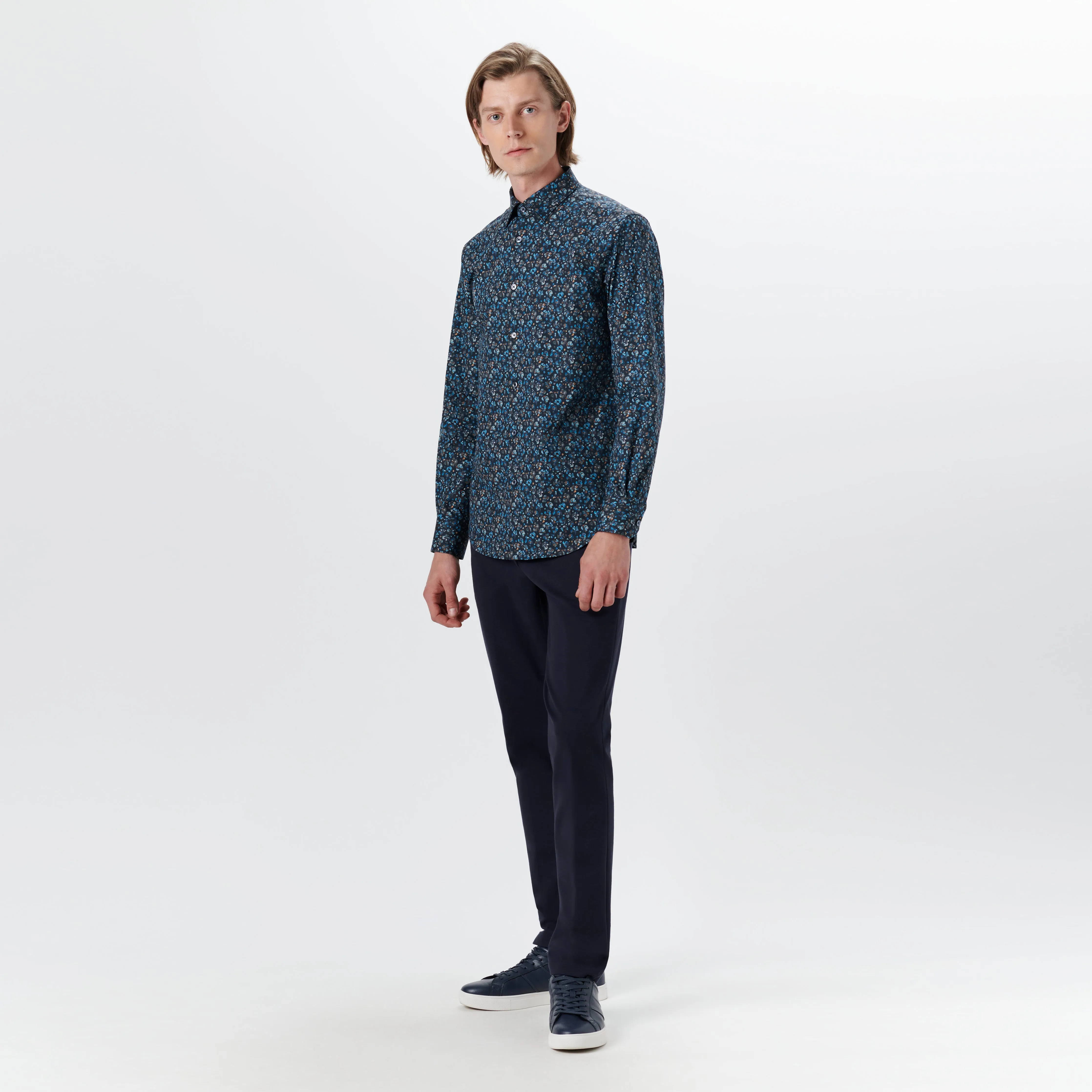 JULIAN Floral Print Shirt