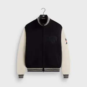 Kith & AVIREX for the New York Knicks Wyona Full Zip Sweater - Black
