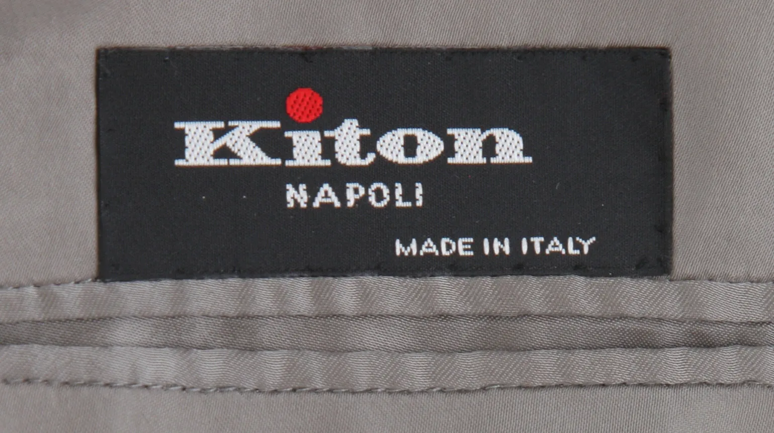 Kiton Light Gray Coat