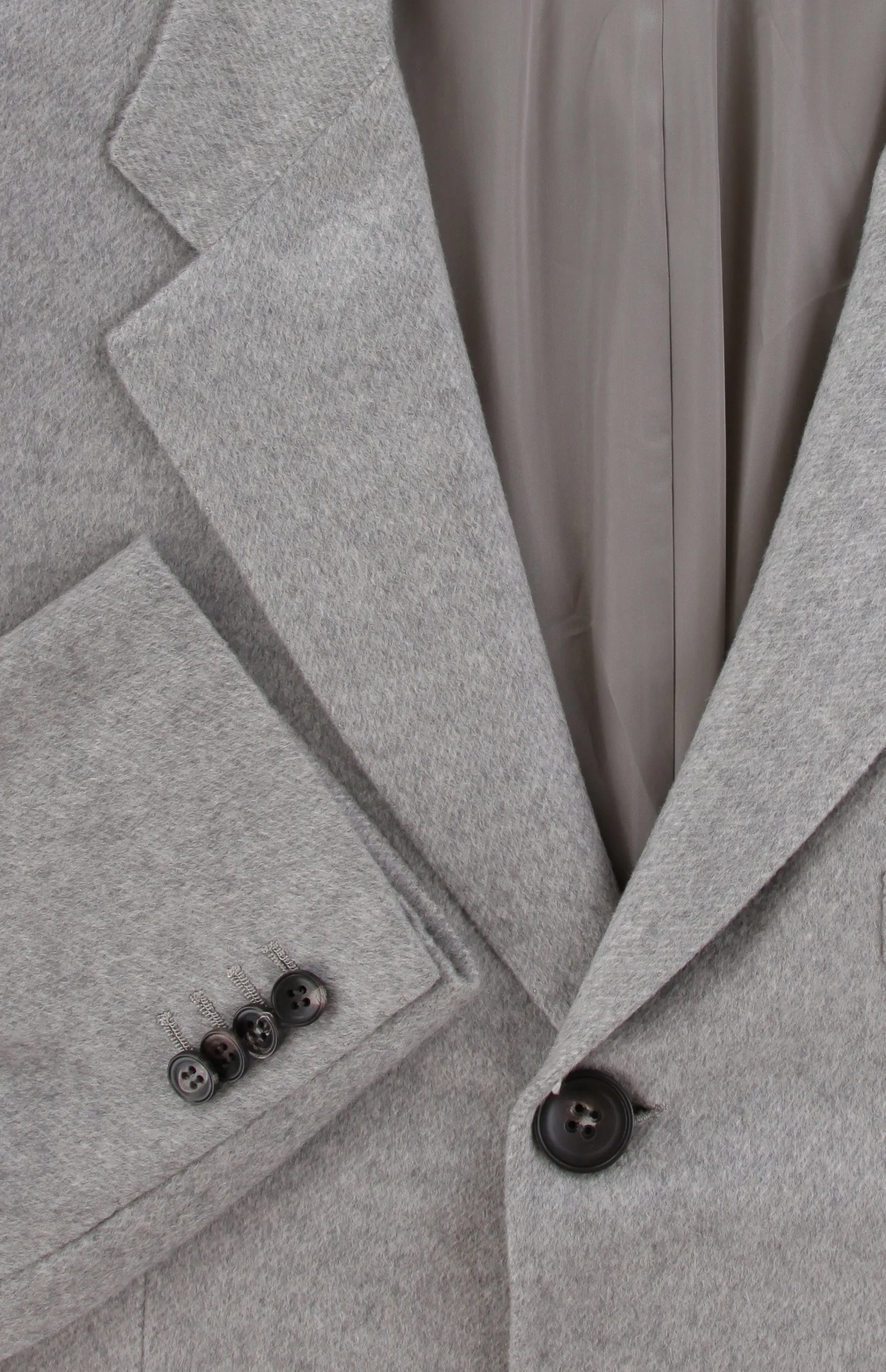 Kiton Light Gray Coat