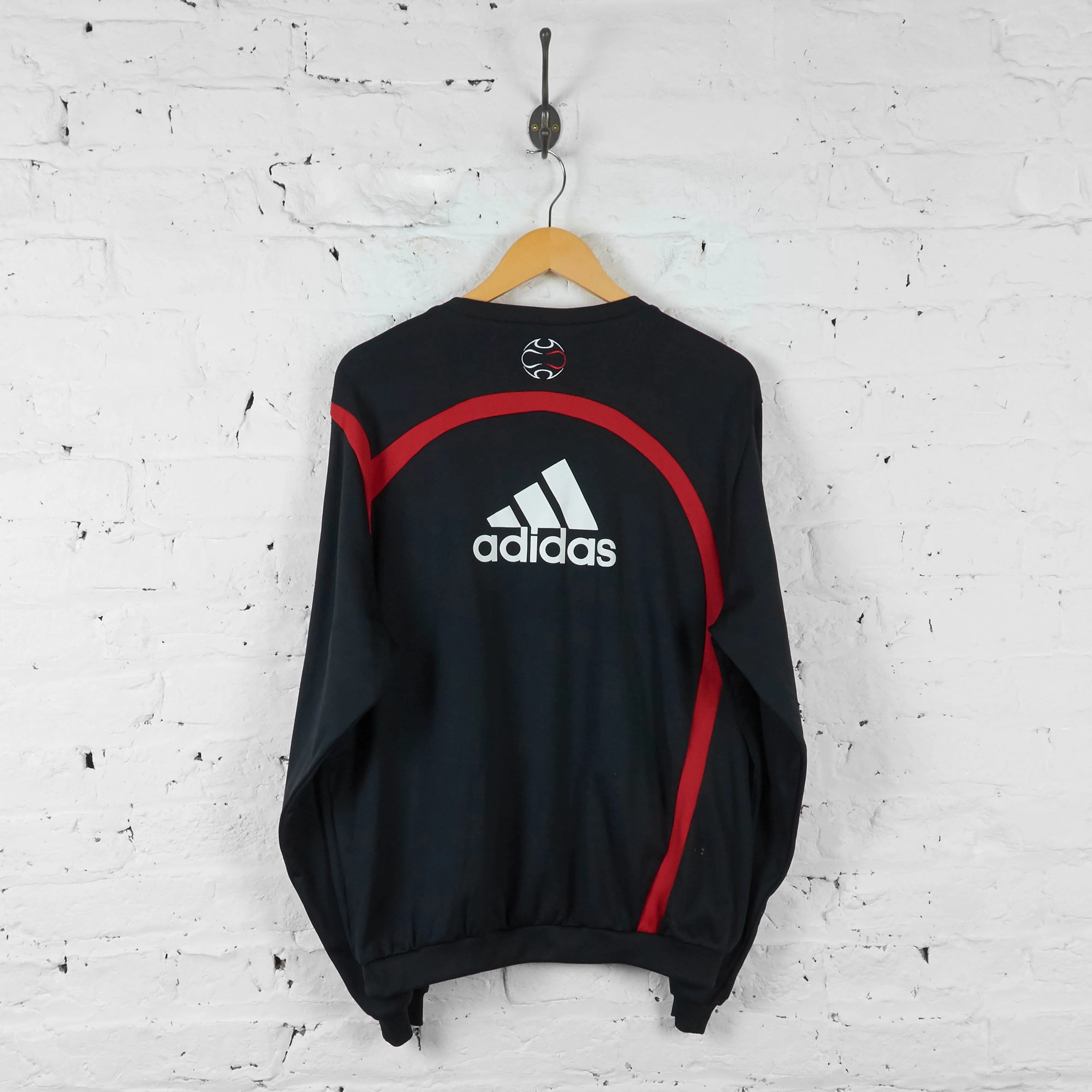 Liverpool Adidas Training Sweatshirt - Black - L