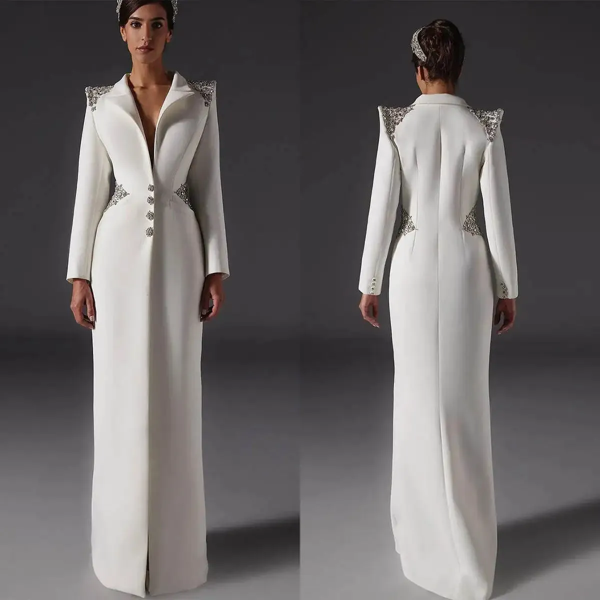 Long Blazer Dress