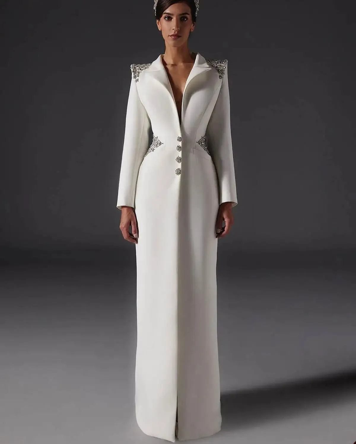 Long Blazer Dress