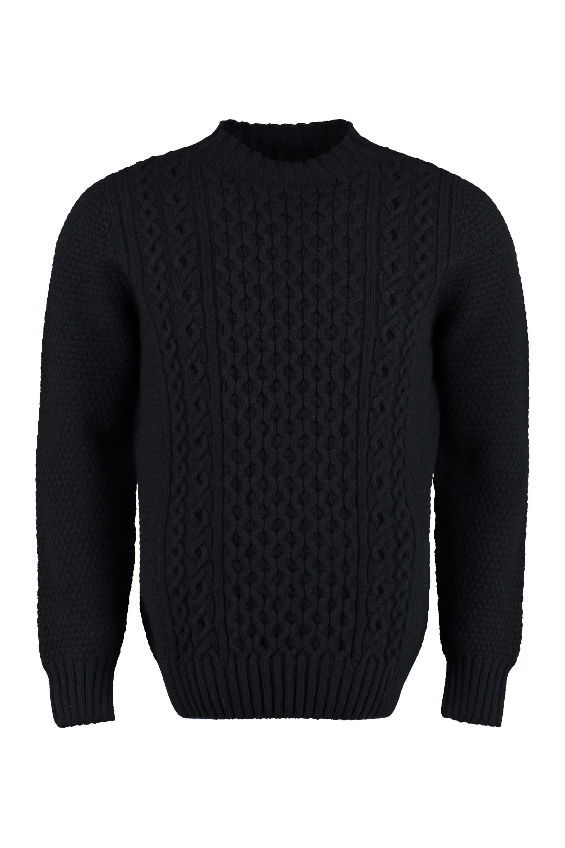 Long sleeve crew-neck sweater