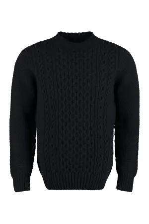 Long sleeve crew-neck sweater