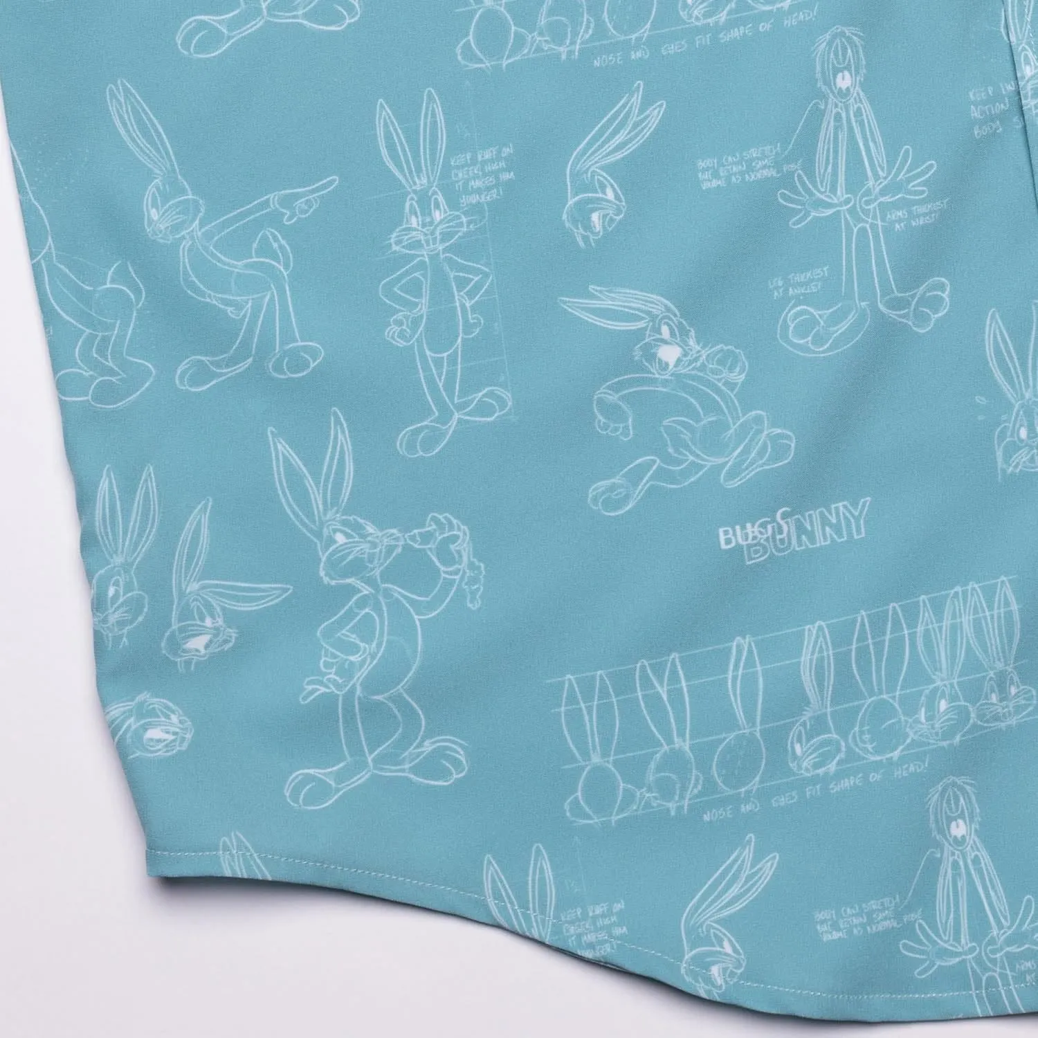 Looney Tunes "Bunny Blueprints" – KUNUFLEX Short Sleeve Shirt