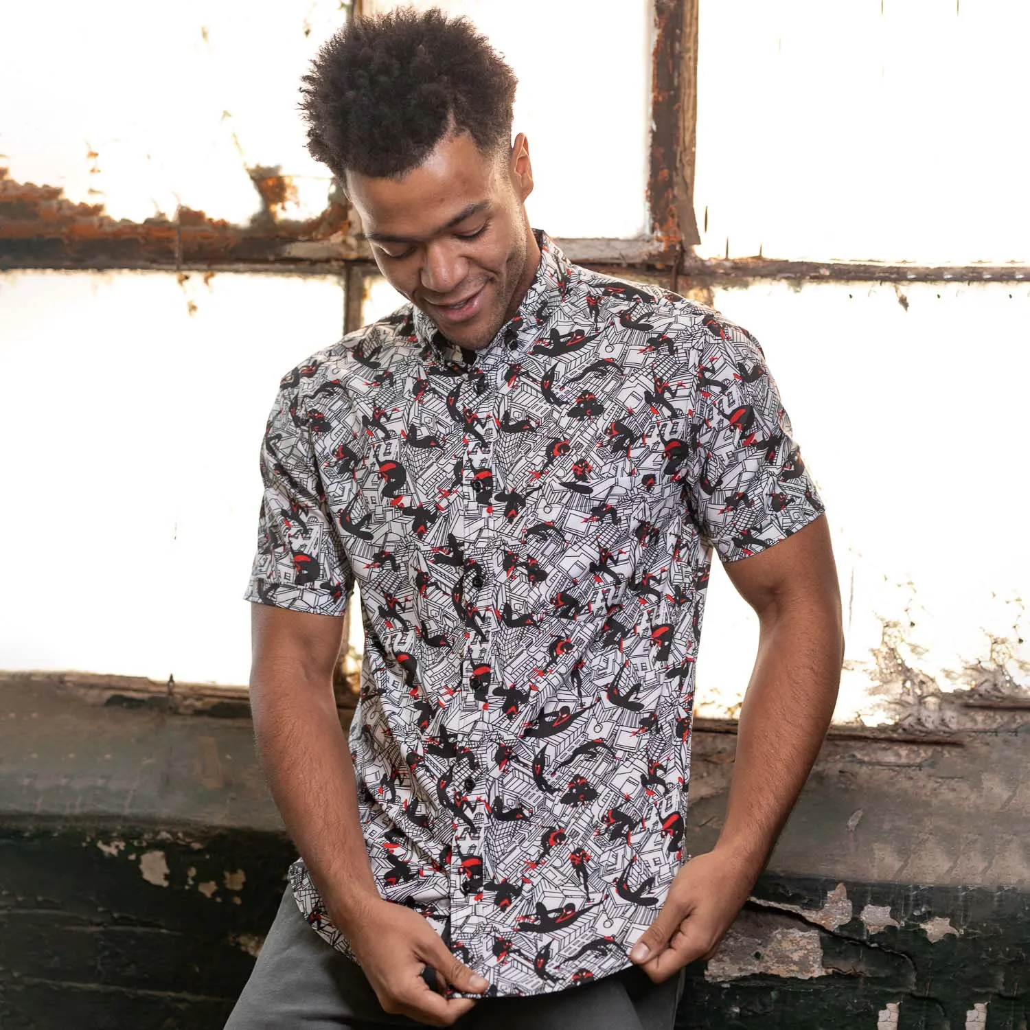 Miles Morales "City Slinger" – KUNUFLEX Short Sleeve Shirt