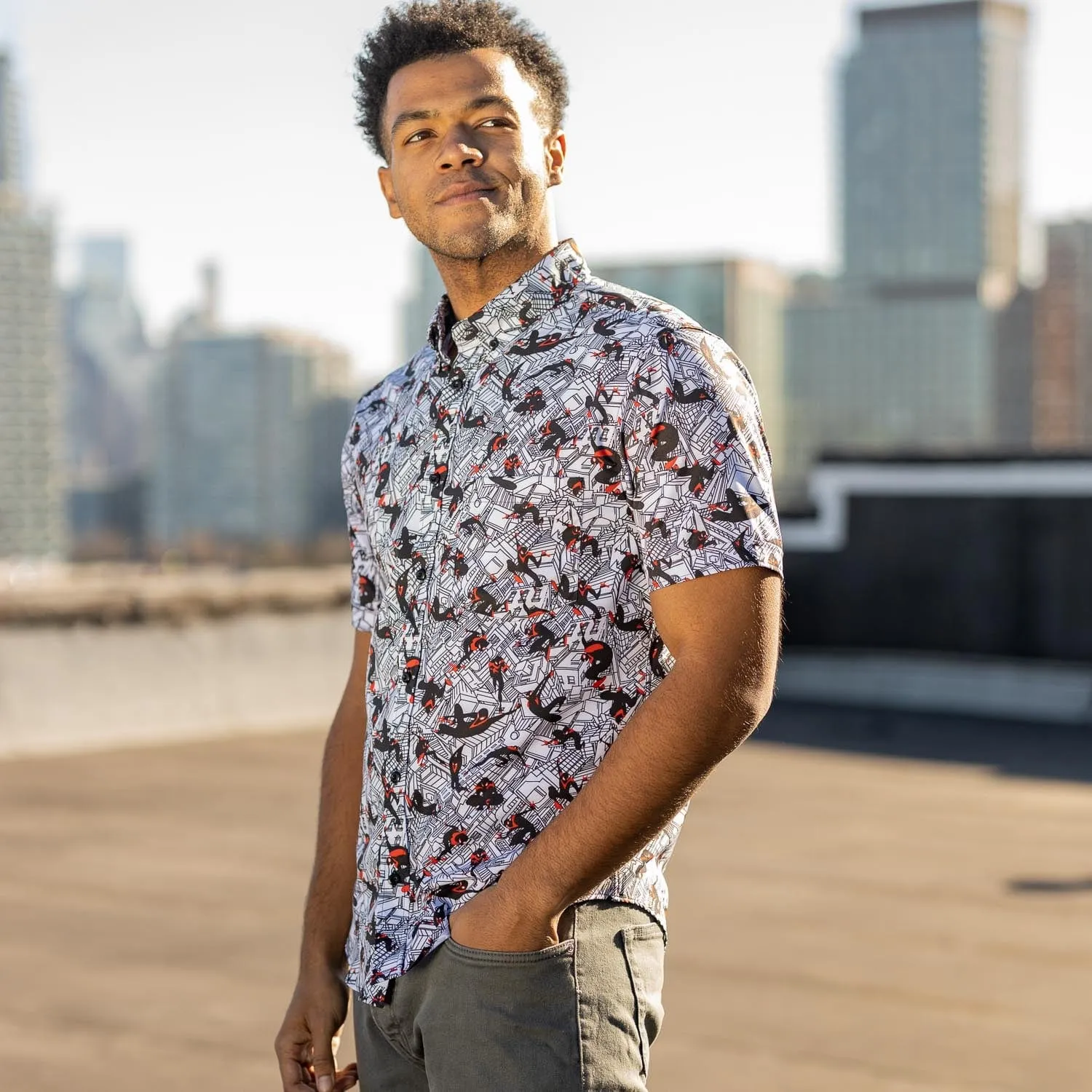 Miles Morales "City Slinger" – KUNUFLEX Short Sleeve Shirt