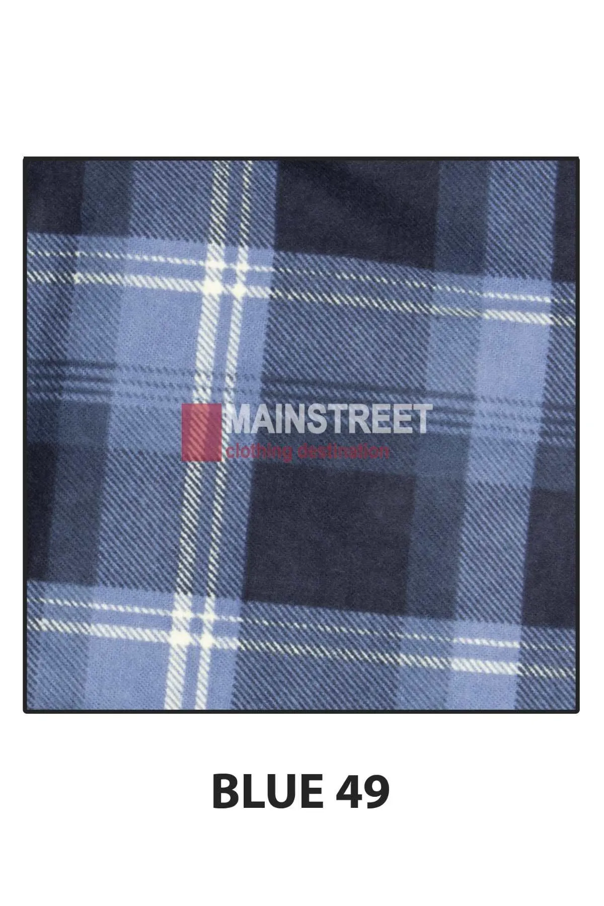 Milton Closed Front Flannelette Shirt - 5XL-6XL