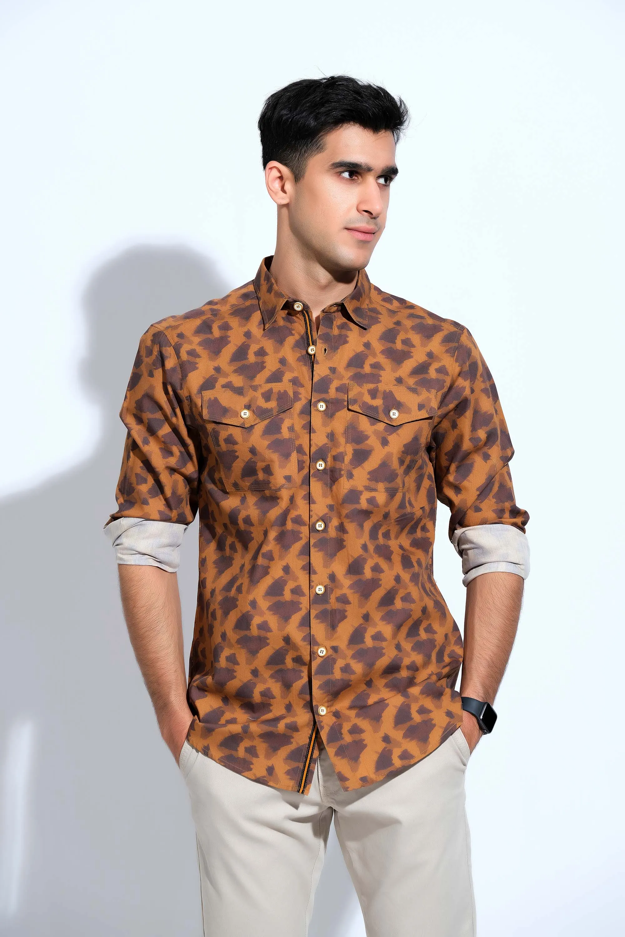 Mustard Casual Shirt FS