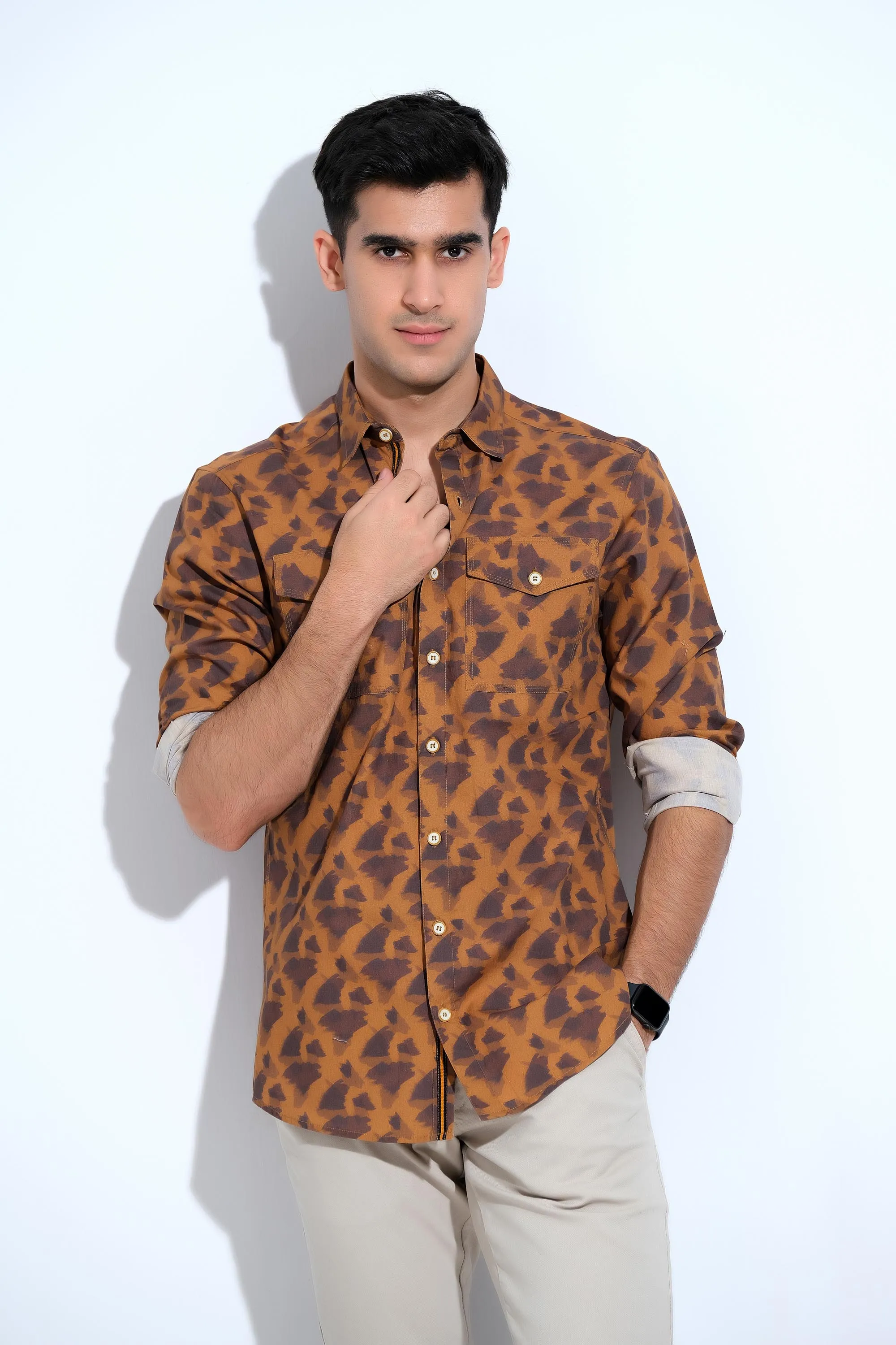 Mustard Casual Shirt FS