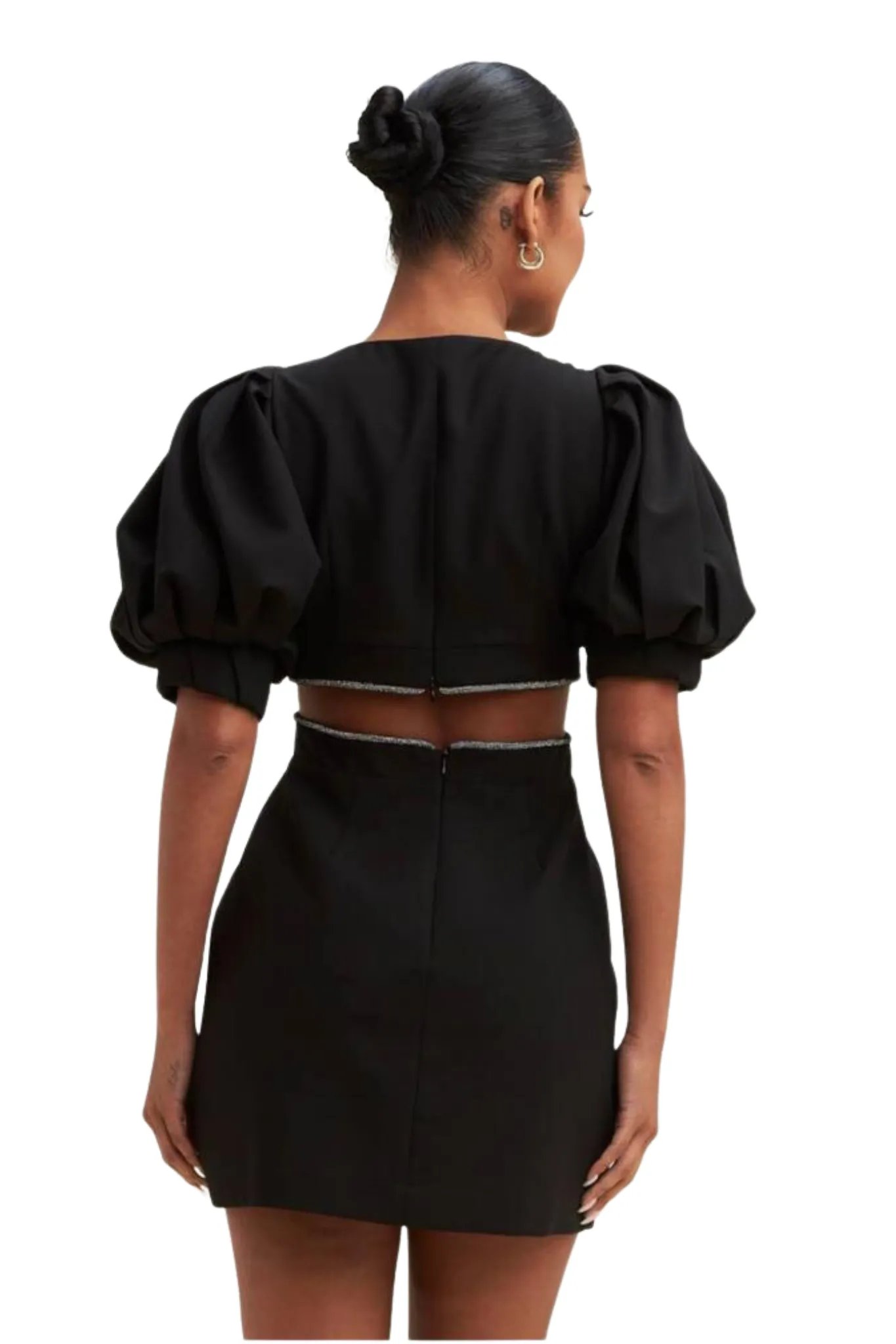 Nashay Puff Sleeve Dress