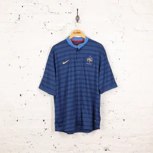 Nike France 2012 Home Football Shirt - Blue - XXL