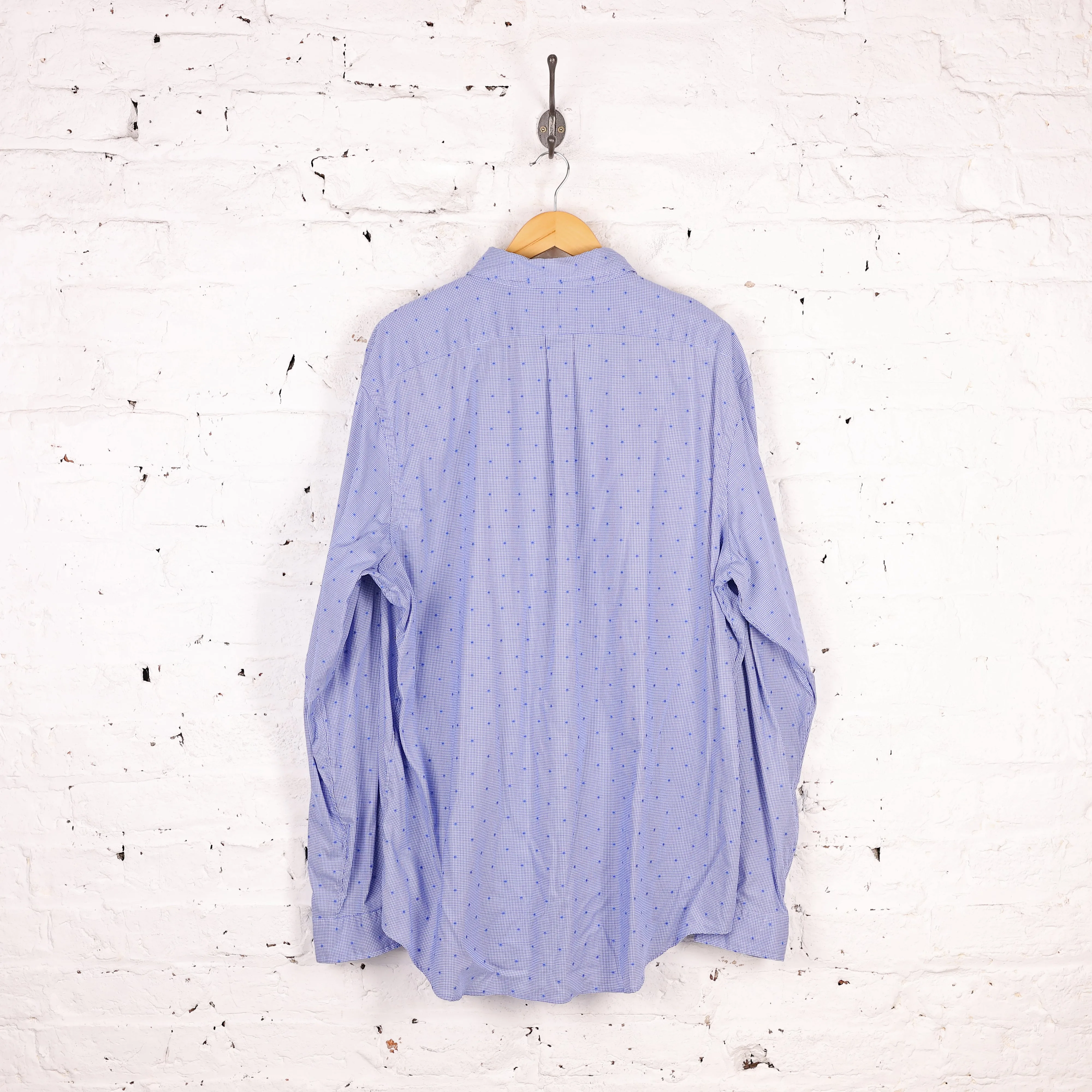 Ralph Lauren Check Shirt - Blue - XXL