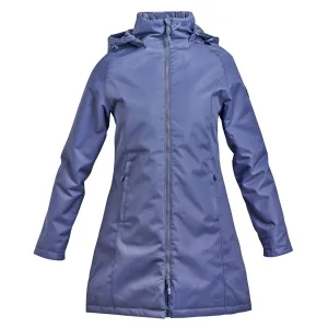 Shires Aubrion Blue Halcyon Mid Length Waterproof Coat