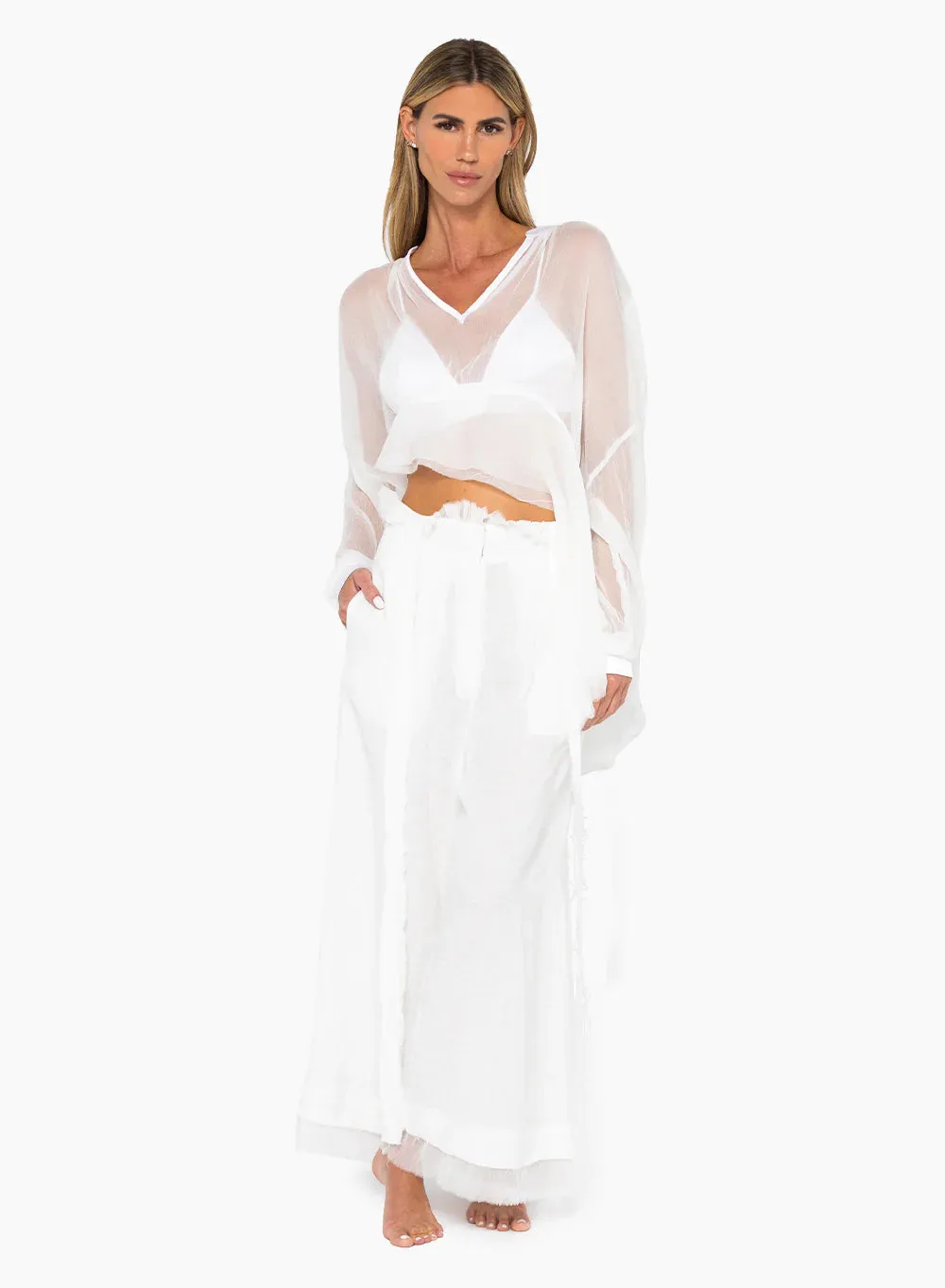 Simone Top - Oyster