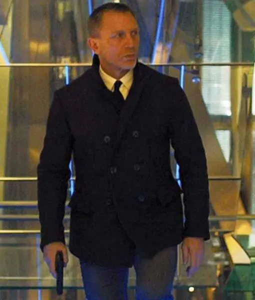 Skyfall James Bond Peacoat