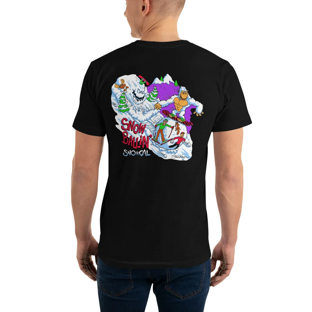 Sno Cal Snorilla Snow Ballin' Snowboard Shirt