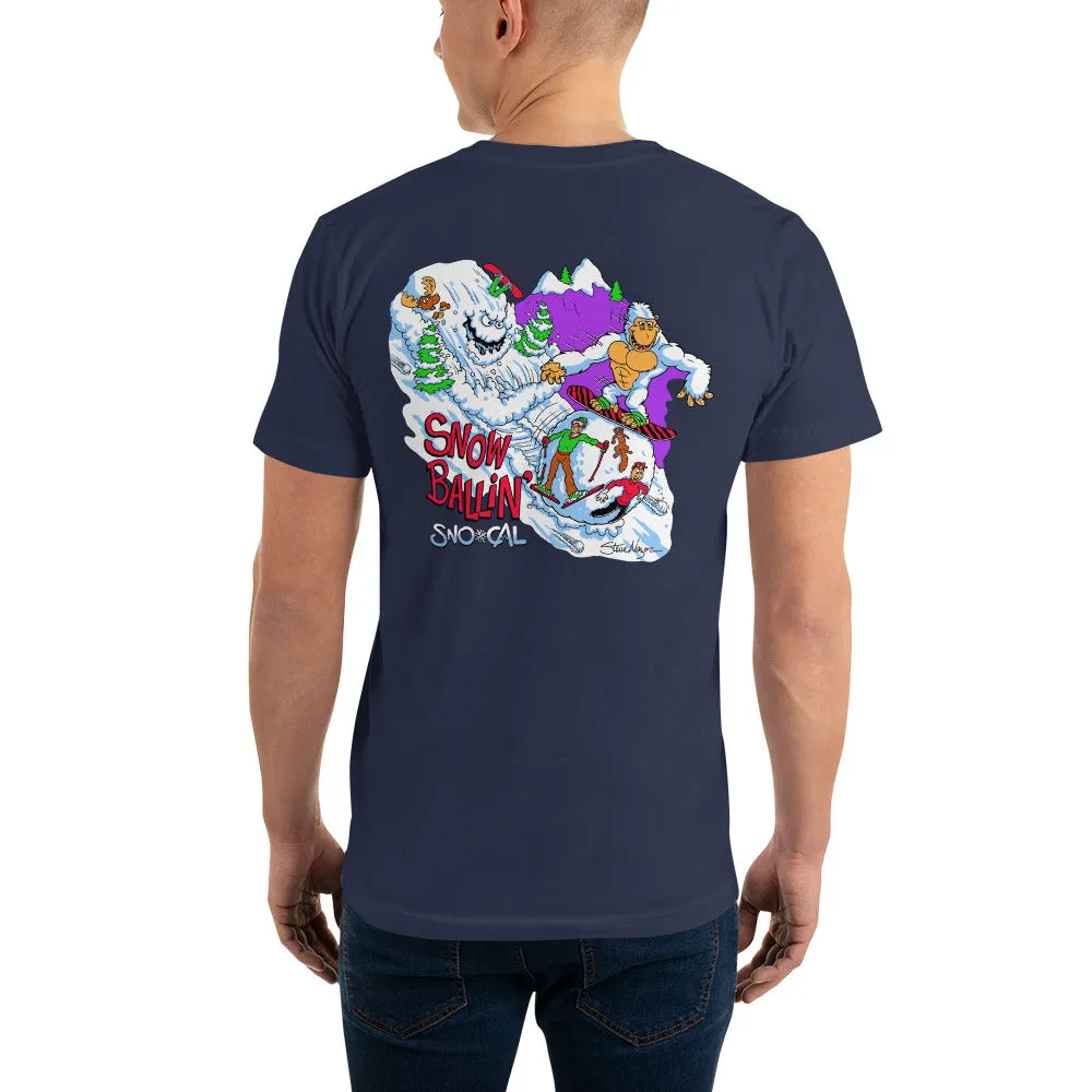 Sno Cal Snorilla Snow Ballin' Snowboard Shirt