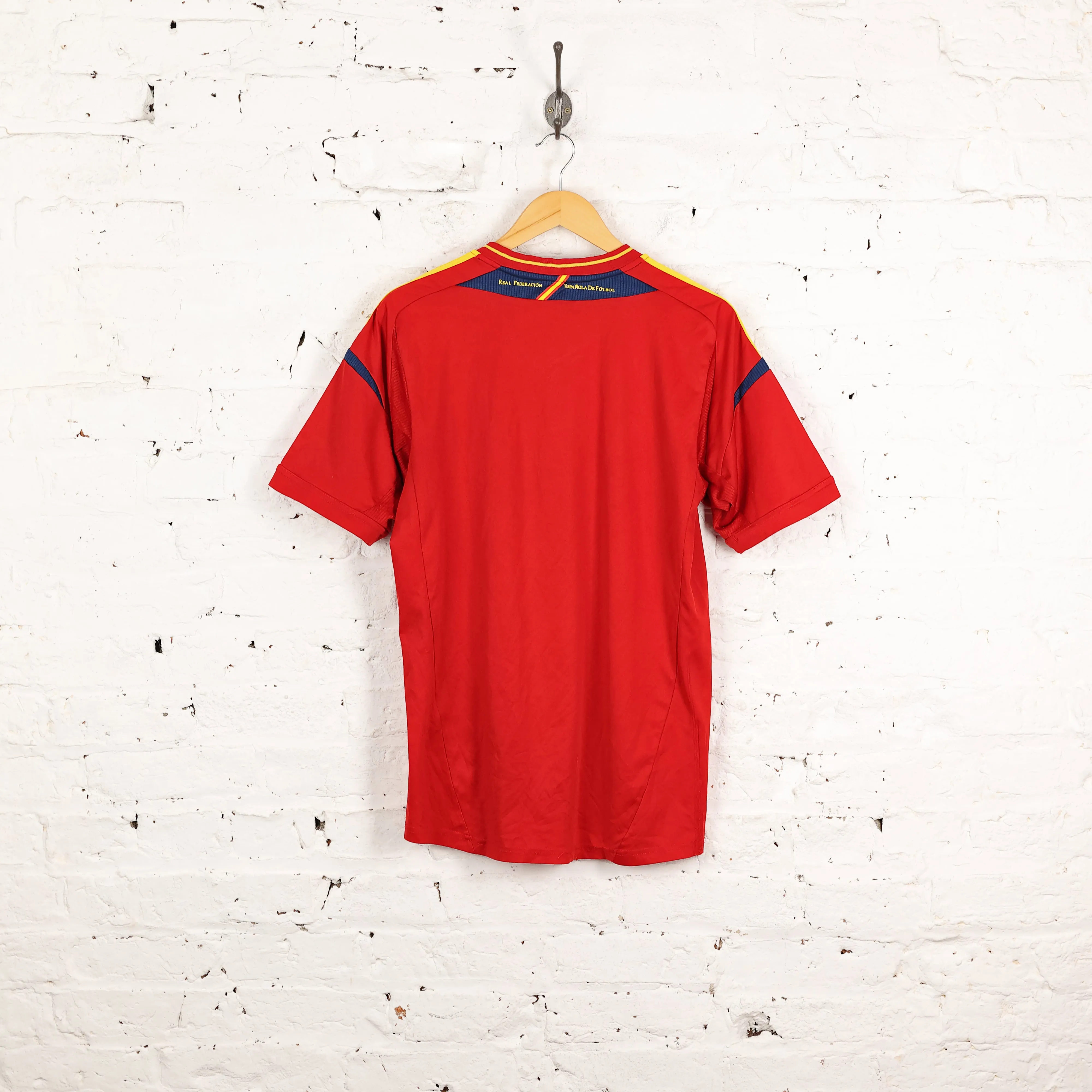 Spain 2012 Adidas Home Football Shirt - Red - M