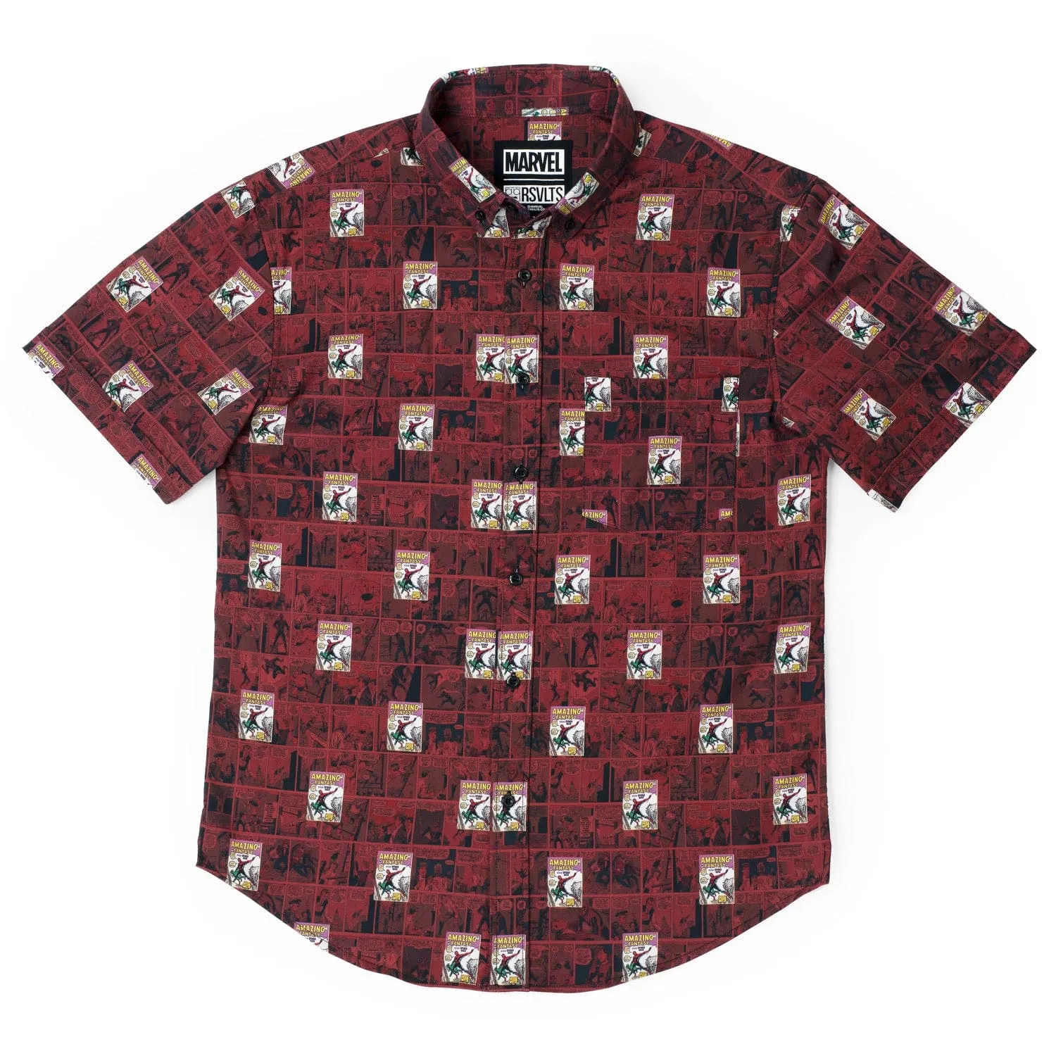 Spider-Man "Amazing Fantasy" – KUNUFLEX Short Sleeve Shirt