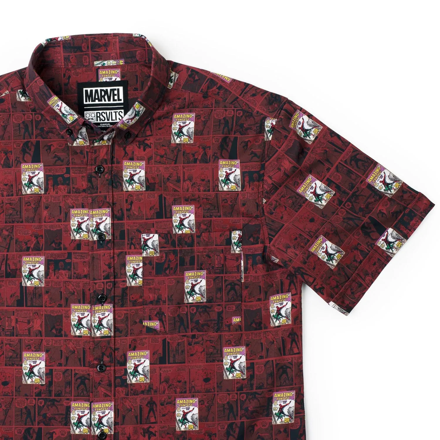 Spider-Man "Amazing Fantasy" – KUNUFLEX Short Sleeve Shirt