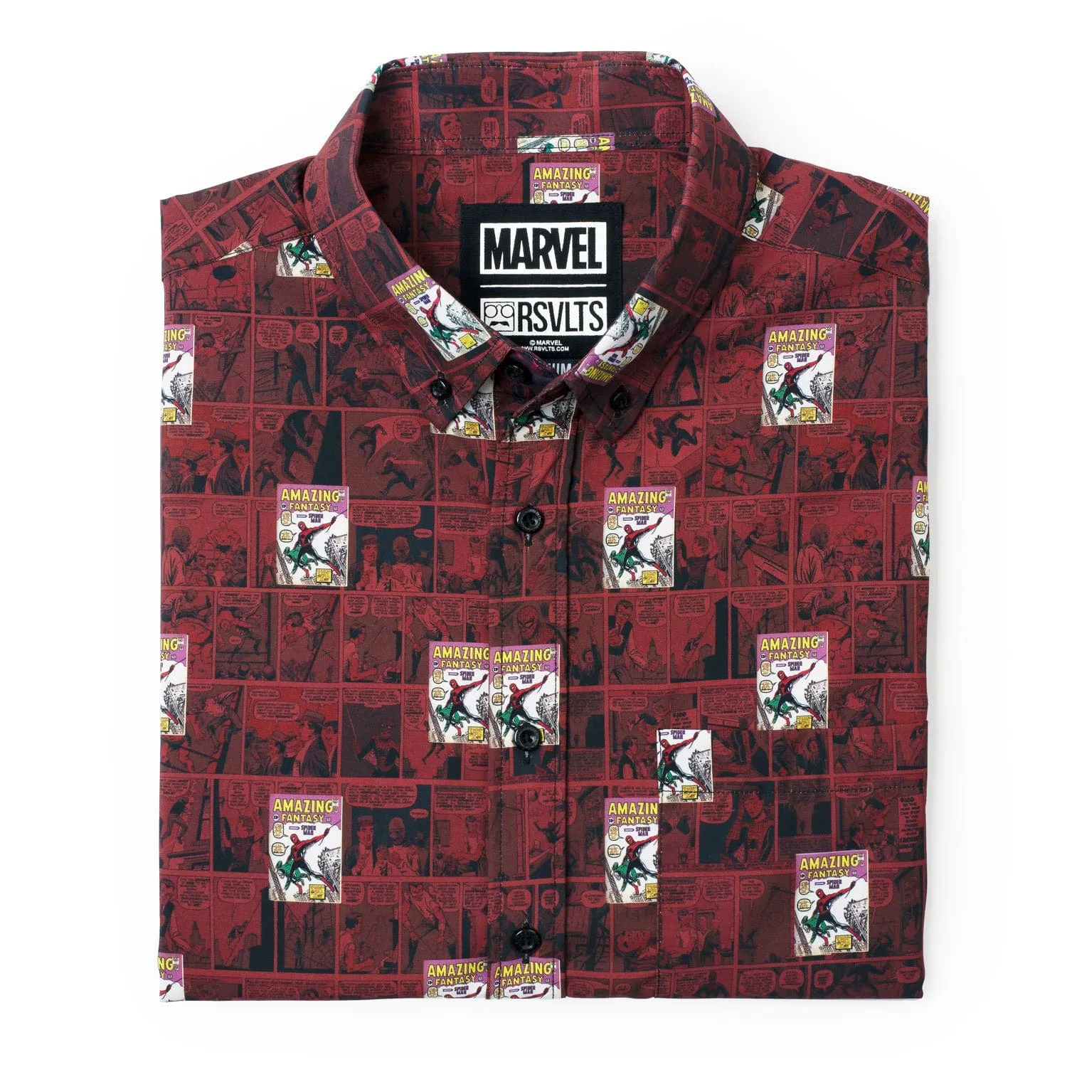 Spider-Man "Amazing Fantasy" – KUNUFLEX Short Sleeve Shirt