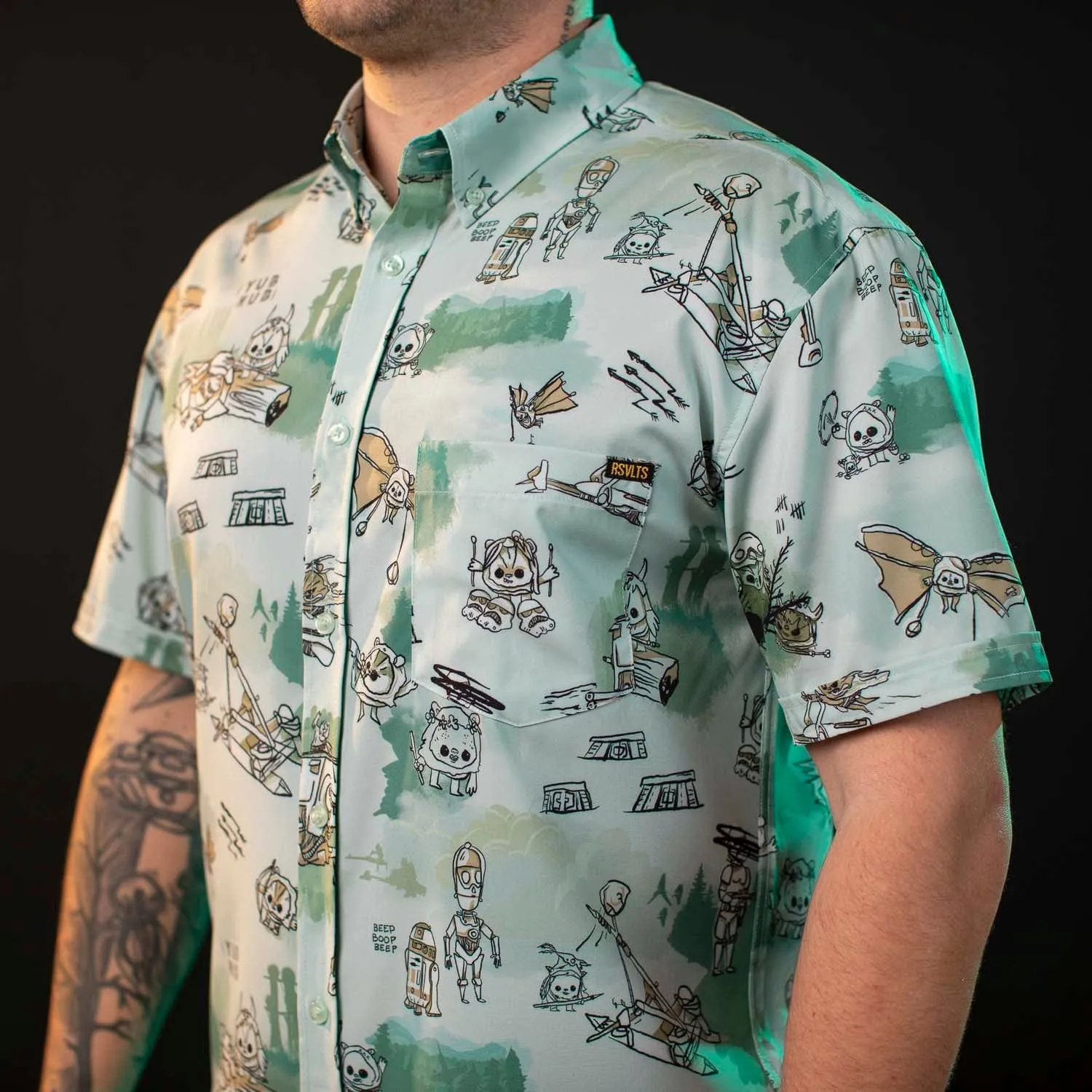 Star Wars™ “Ewok Warriors” – KUNUFLEX Short Sleeve Shirt